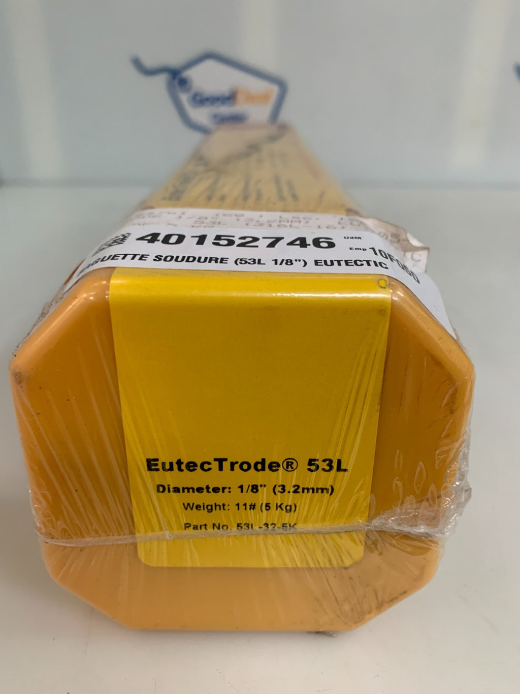 CASTOLIN EUTECTIC EUTECTRODE 53L ALL POSITION STAINLESS STEEL ELECTRODE 11.5 LB