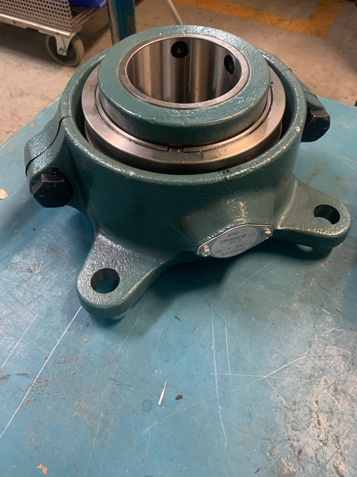 DODGE FLANGE BLOCK BEARING F4B-DI-315 RE