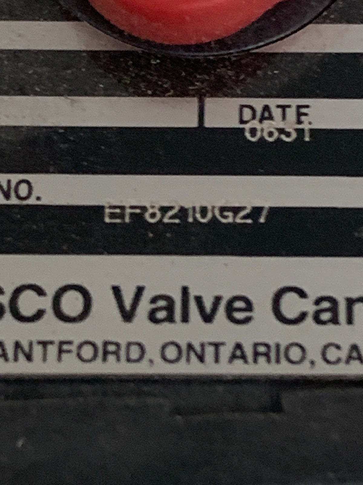 ASCO RED HOT SOLENOID VALVE EF8210G27