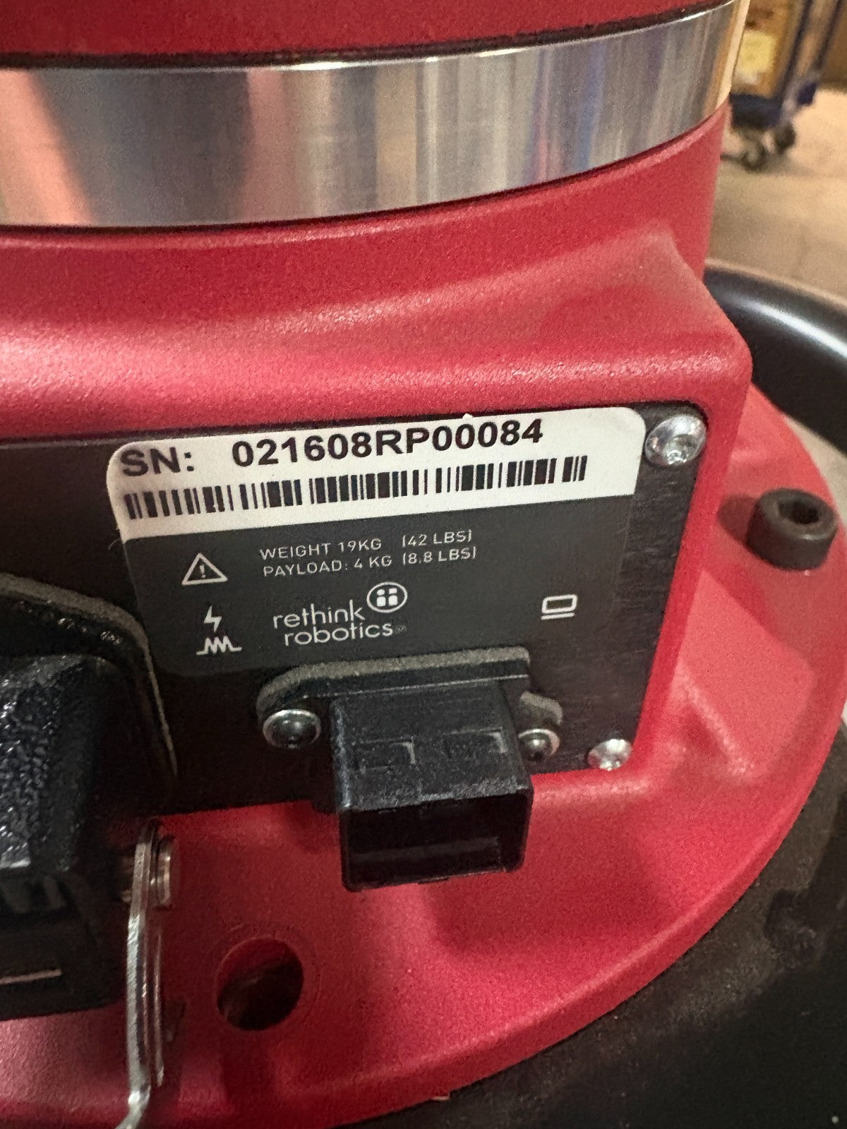 RETHINK ROBOTICS SAWYER SMART PRECISION TASKS ROBOT 2015 W/ CONTROLLER AND CABLE3
