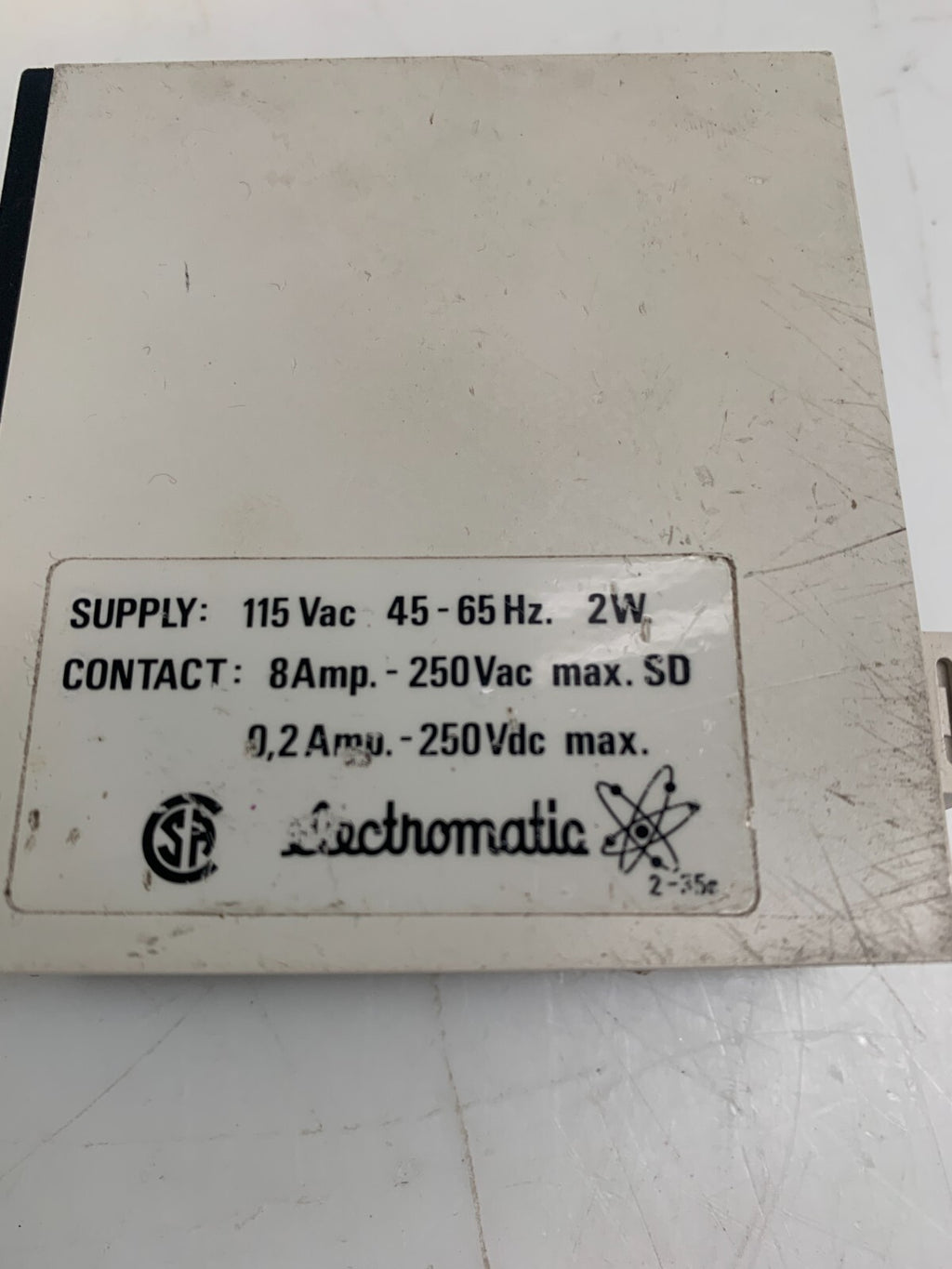 ELECTROMATIC S-SYSTEM S130166 120   Start Timer1