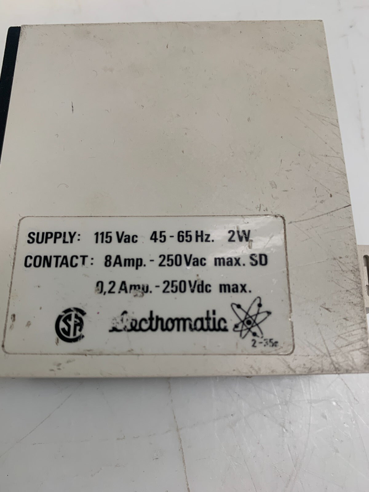 ELECTROMATIC S-SYSTEM S130166 120   Start Timer1