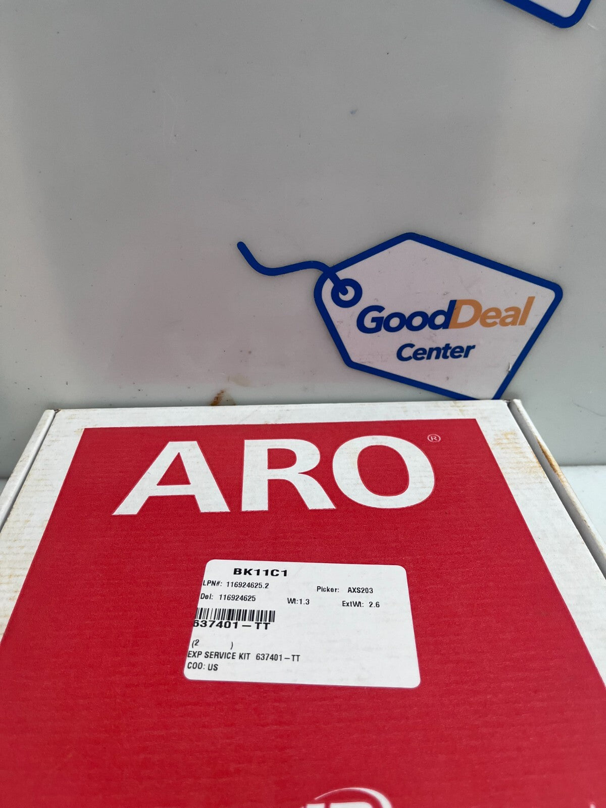 INGERSOLL RAND / ARO 637401-TT Diaphram Pump Service Kit BK11C1  (without seats)