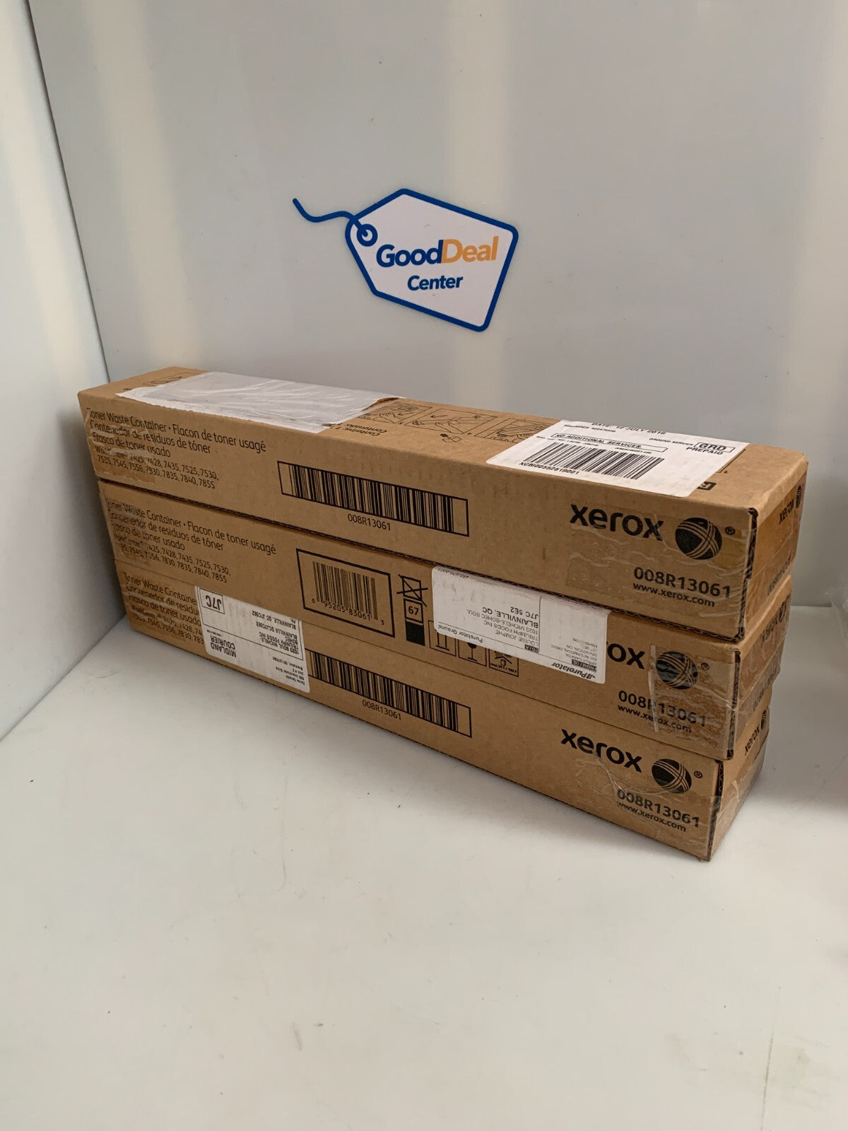 LOT OF 3 XEROX WASTE TONER CONTAINER 008R13061