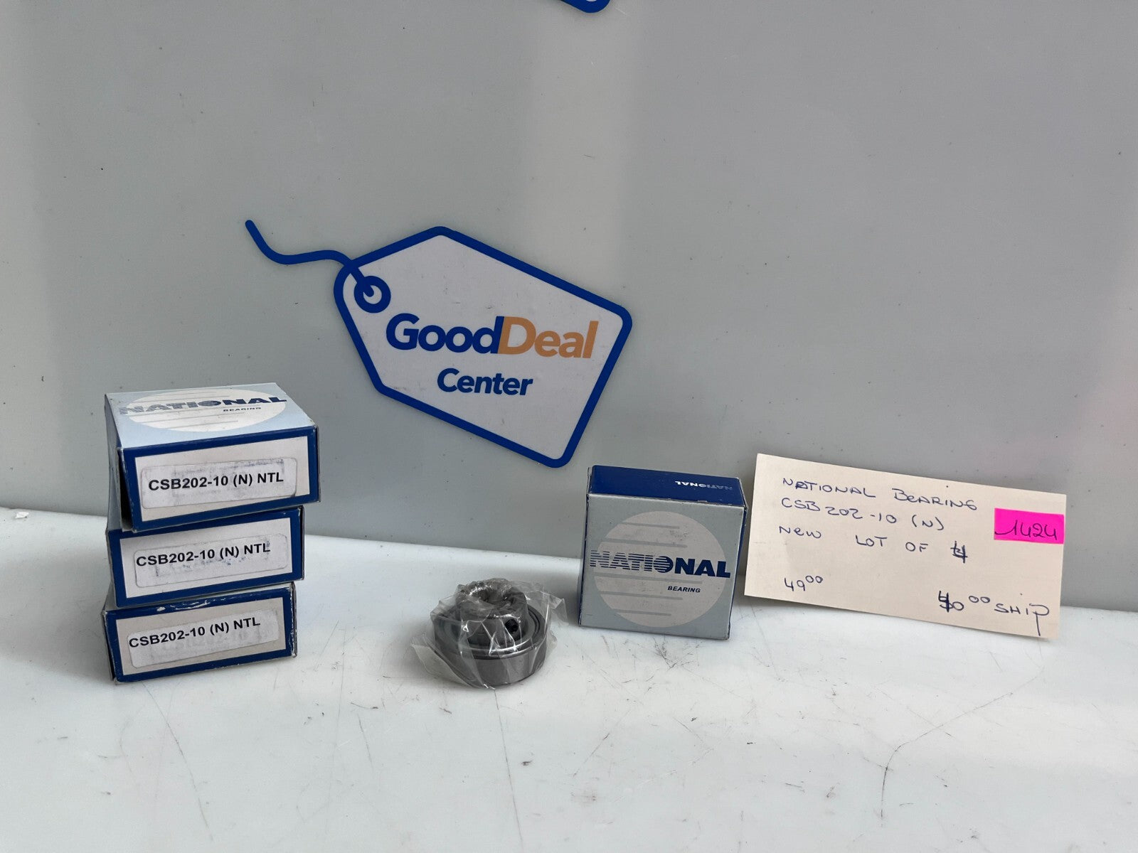 NATIONAL Bearing CSB202-10 / CSB20210 (Lot of 4)