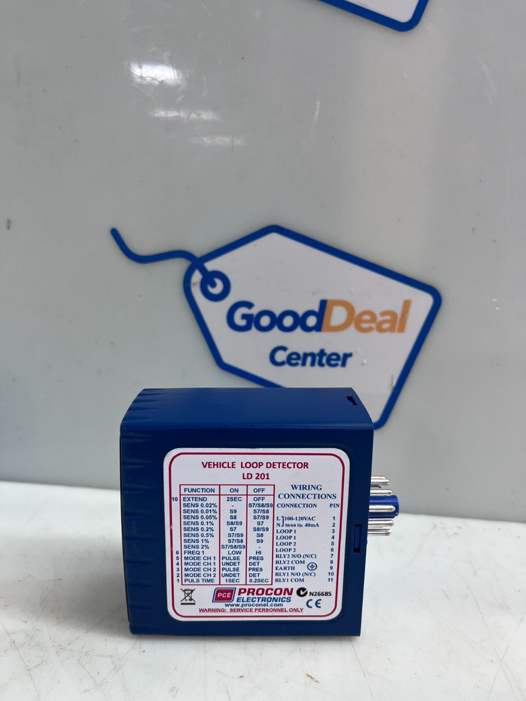 PROCON ELECTRONICS  LD201 Dual Vehicle Loop Detector