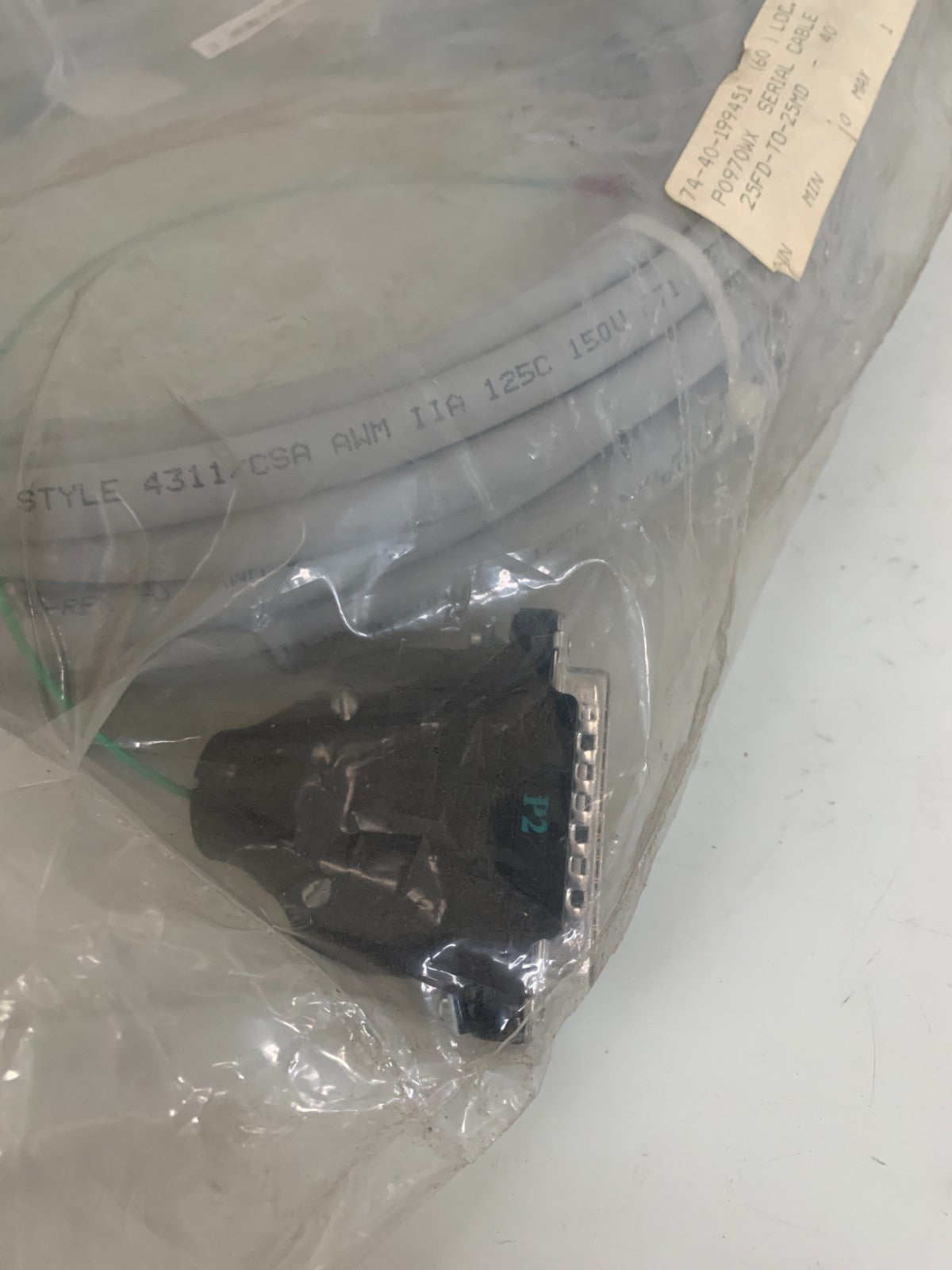 FOXBORO ASM PERIPHERAL CABLE PO 970WX
