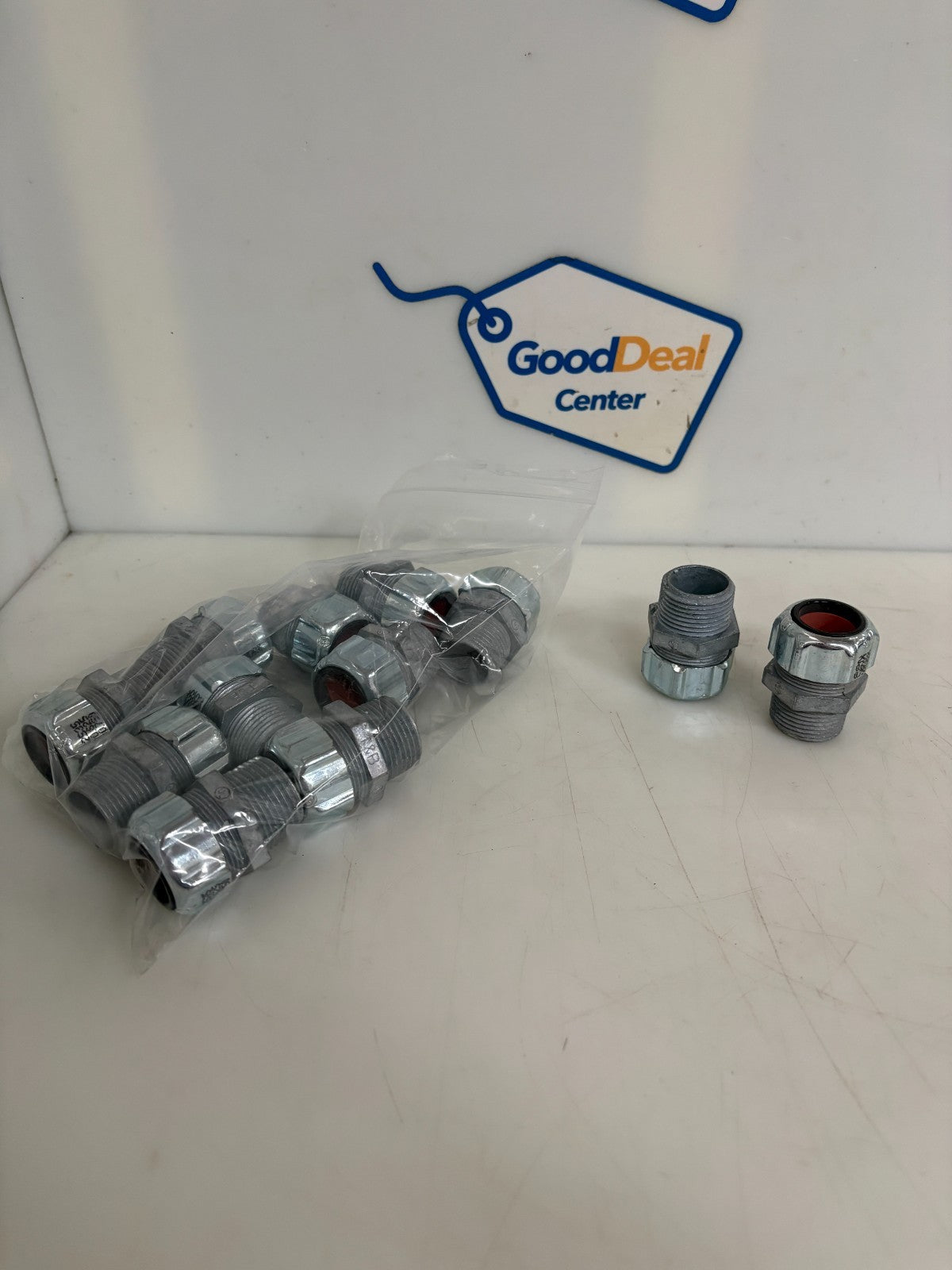 LOT OF 12  ABB THOMAS & BETTS 3/4 CONDUIT CONNECTOR #25350