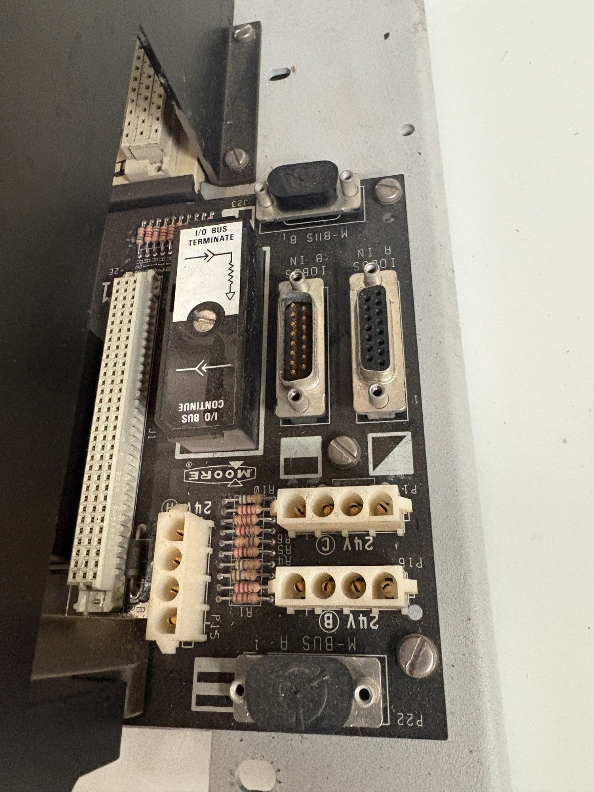 SIEMENS MOORE MODULRACK CARD RACK 16114-171