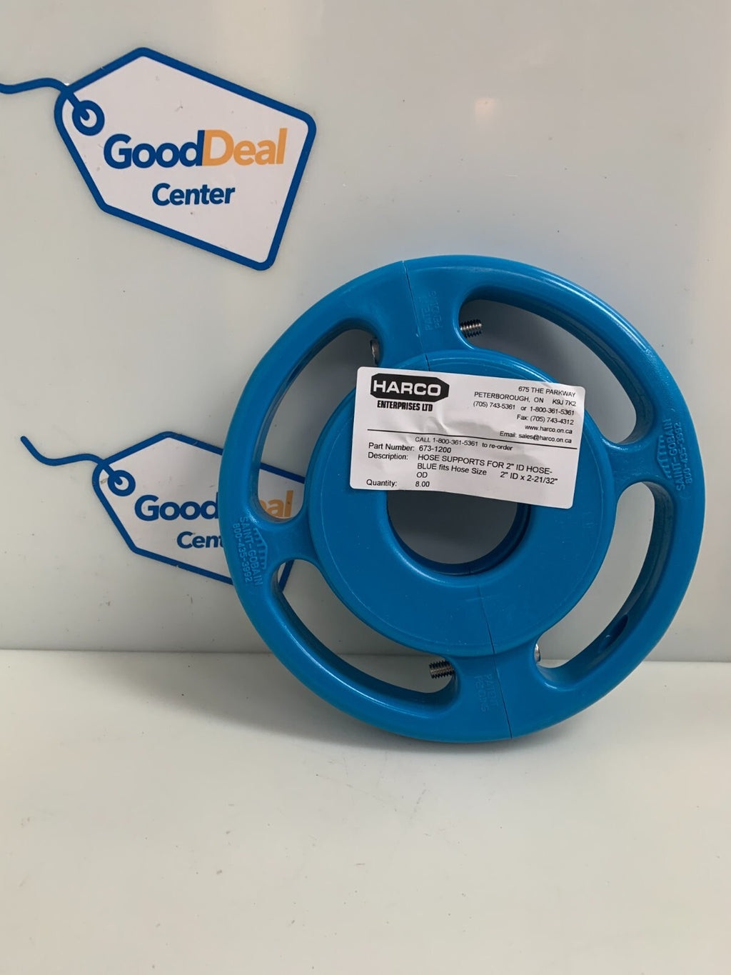 HARCO SANITARY 2" HOSE SUPPORT