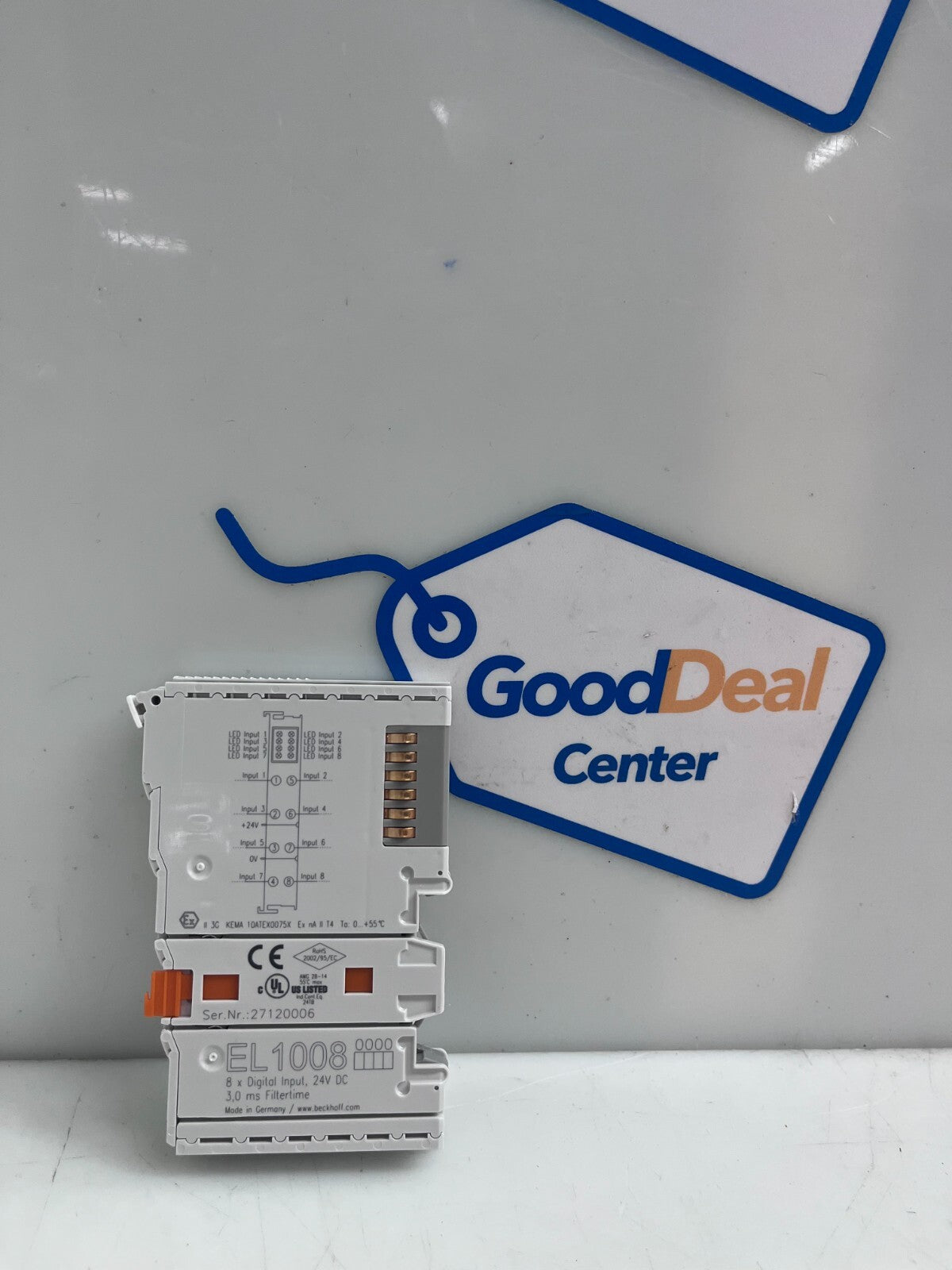 BECKHOFF EL1008-0000 Digital Input Ethercat Terminal