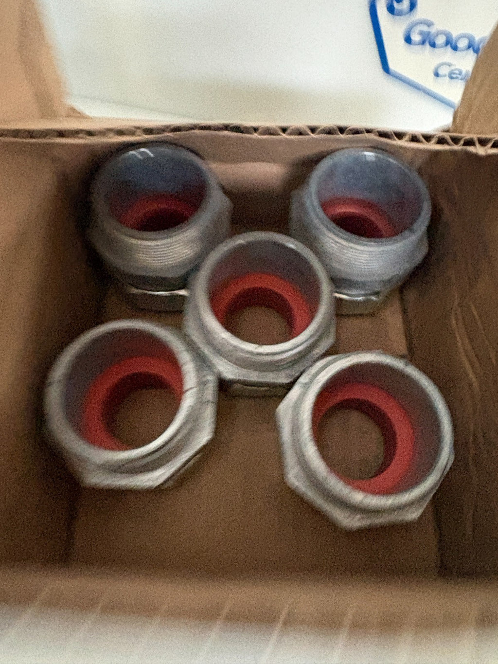 ABB THOMAS & BETTS 2" STRAIN RELIEF CORD CONNECTOR STRAIGHT #25734