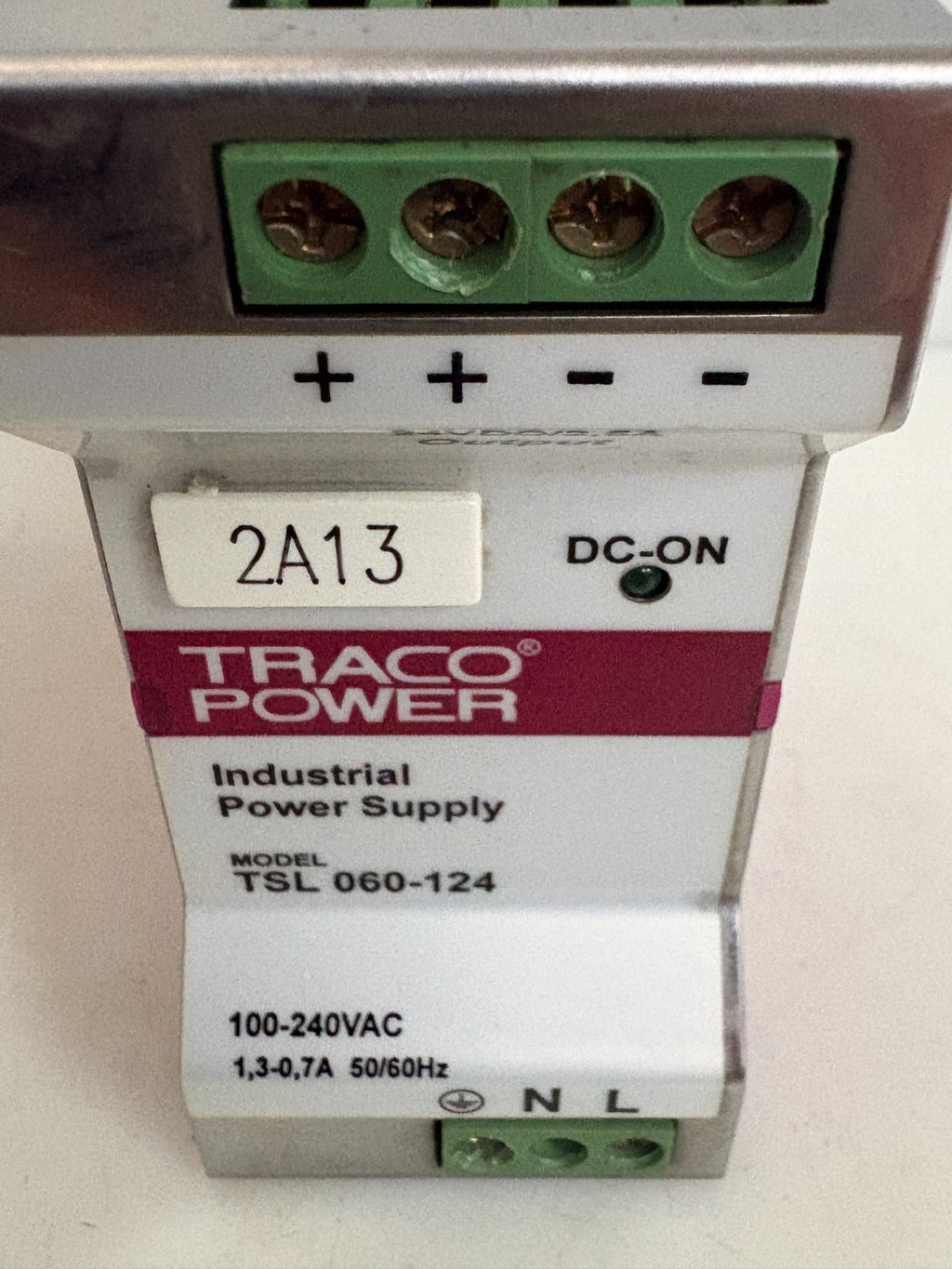 TRACO POWER IND. POWER SUPPLY TSL 060-124