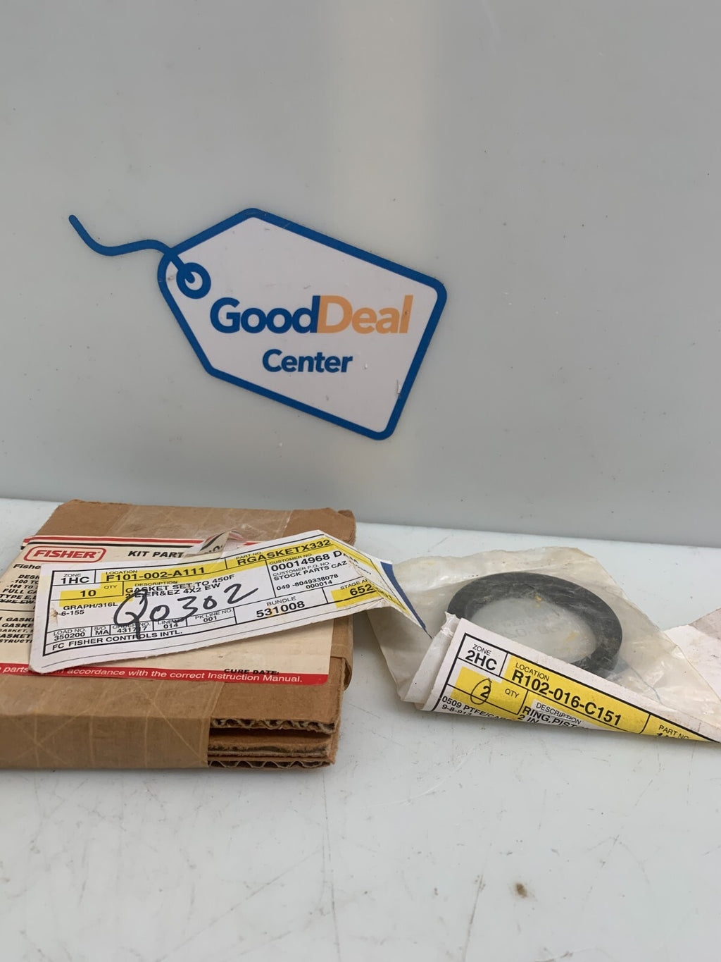 Fisher Gasket Set 1U225705092 Piston Ring