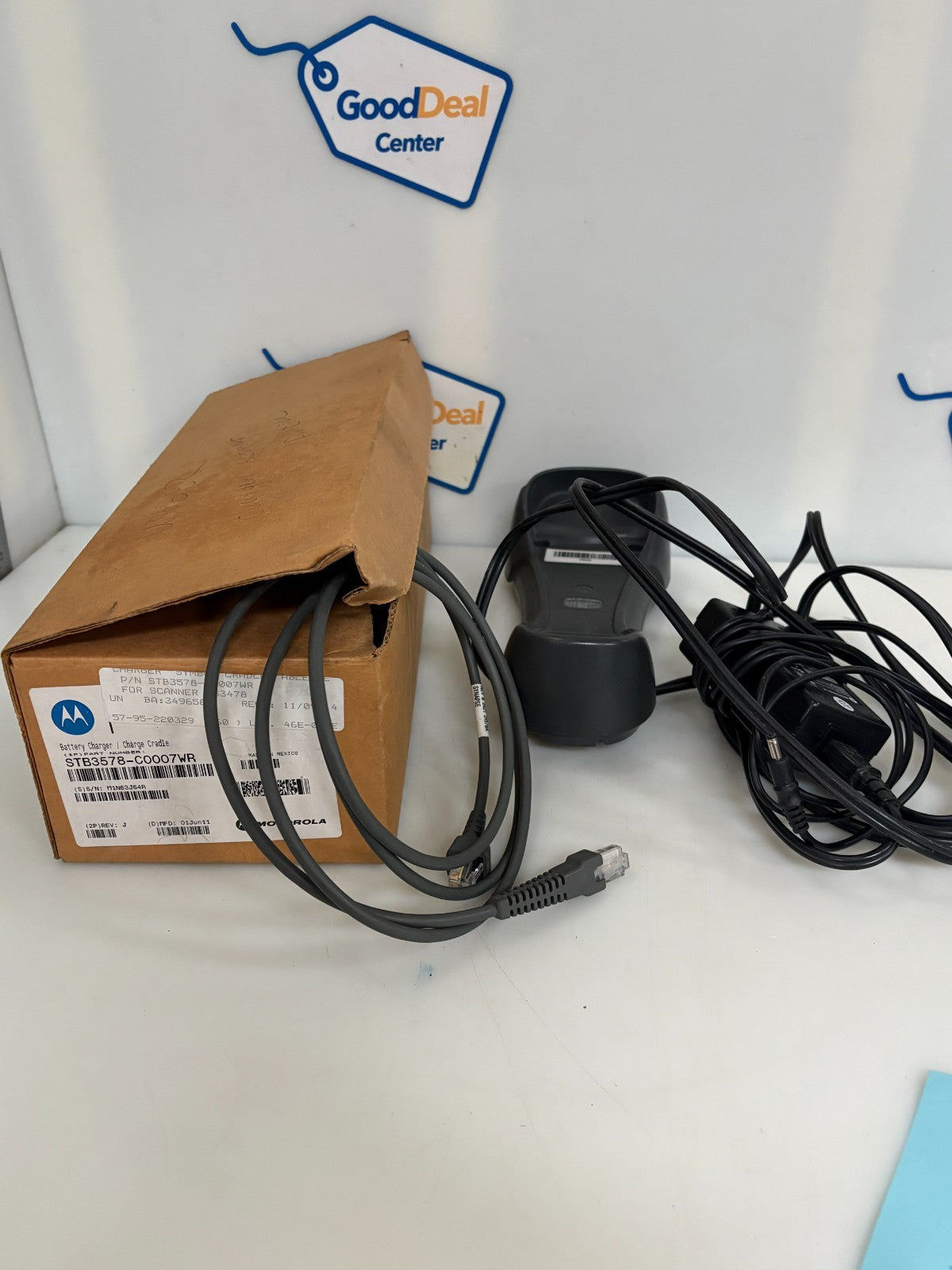 MOTOROLA CHARGING CRADLE STB3578-C0007WR W/CORD 0