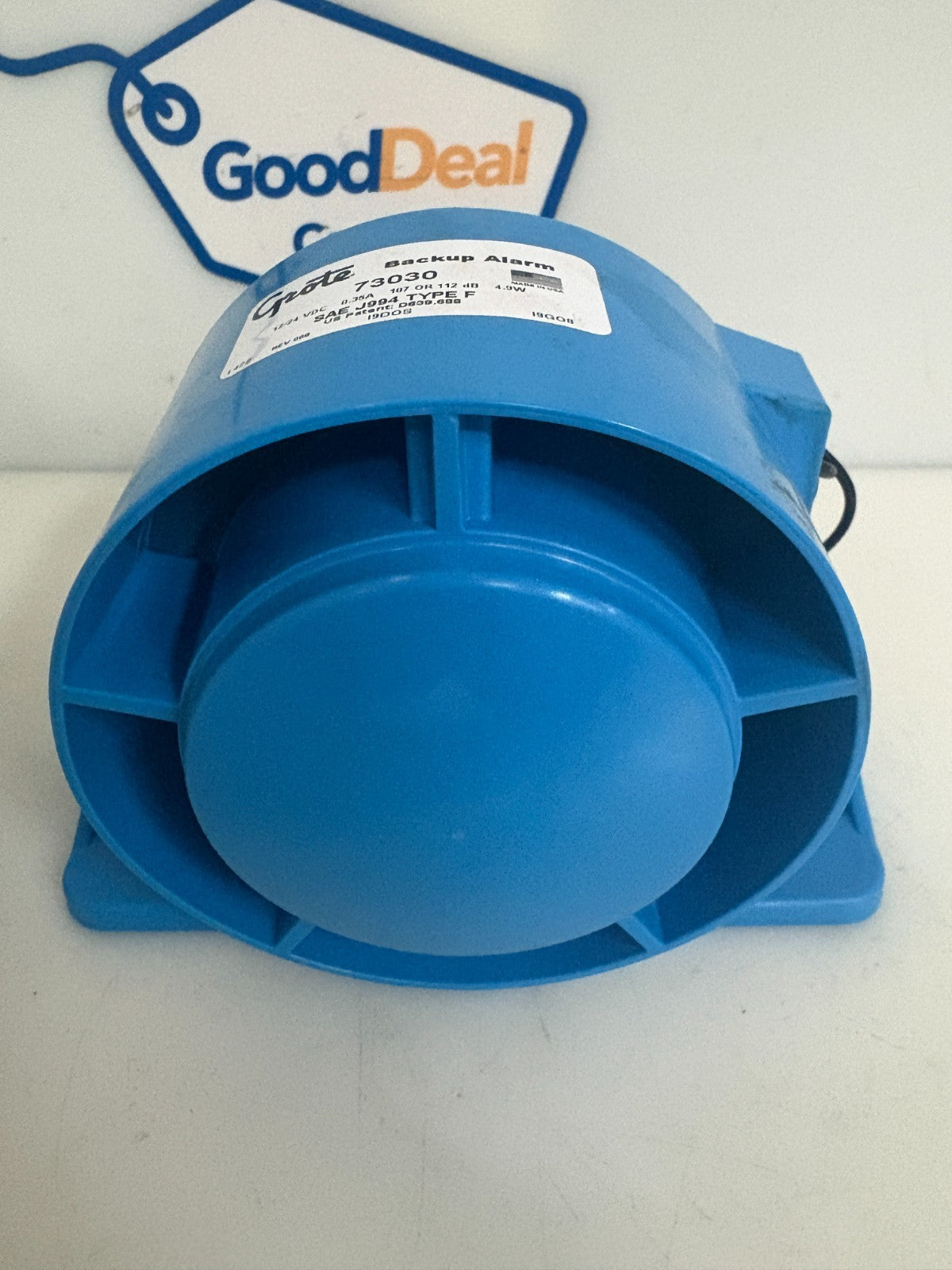 GROTE BACKUP ALARM SAE J994 TYPE F