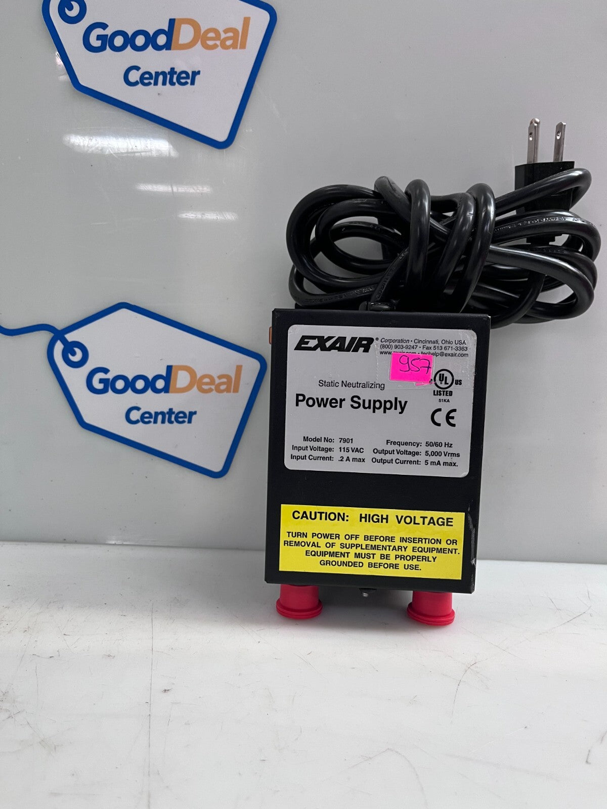 EXAIR 7901 Static Neutralizing Power Supply