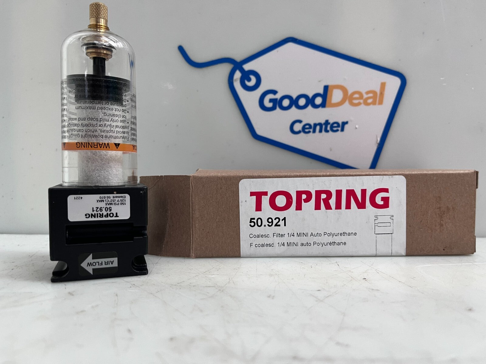 TOPRING 50.921 Coalescing Filter 1/4 Mini1
