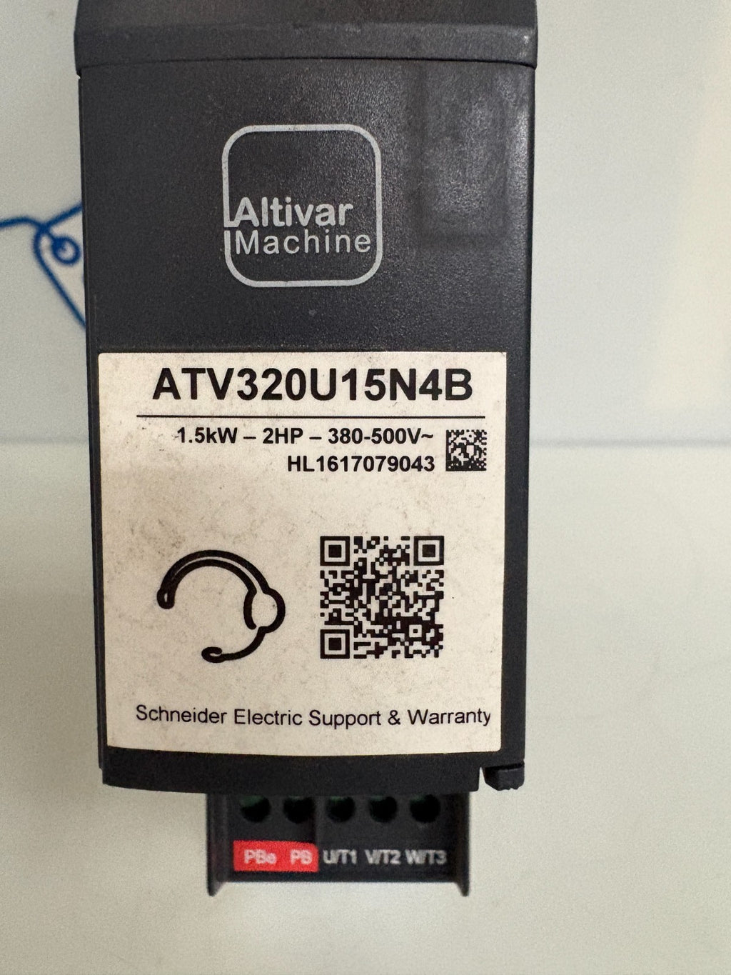 SCHNEIDER ALTIVAR 2HP DRIVE ATV320U15N4B1