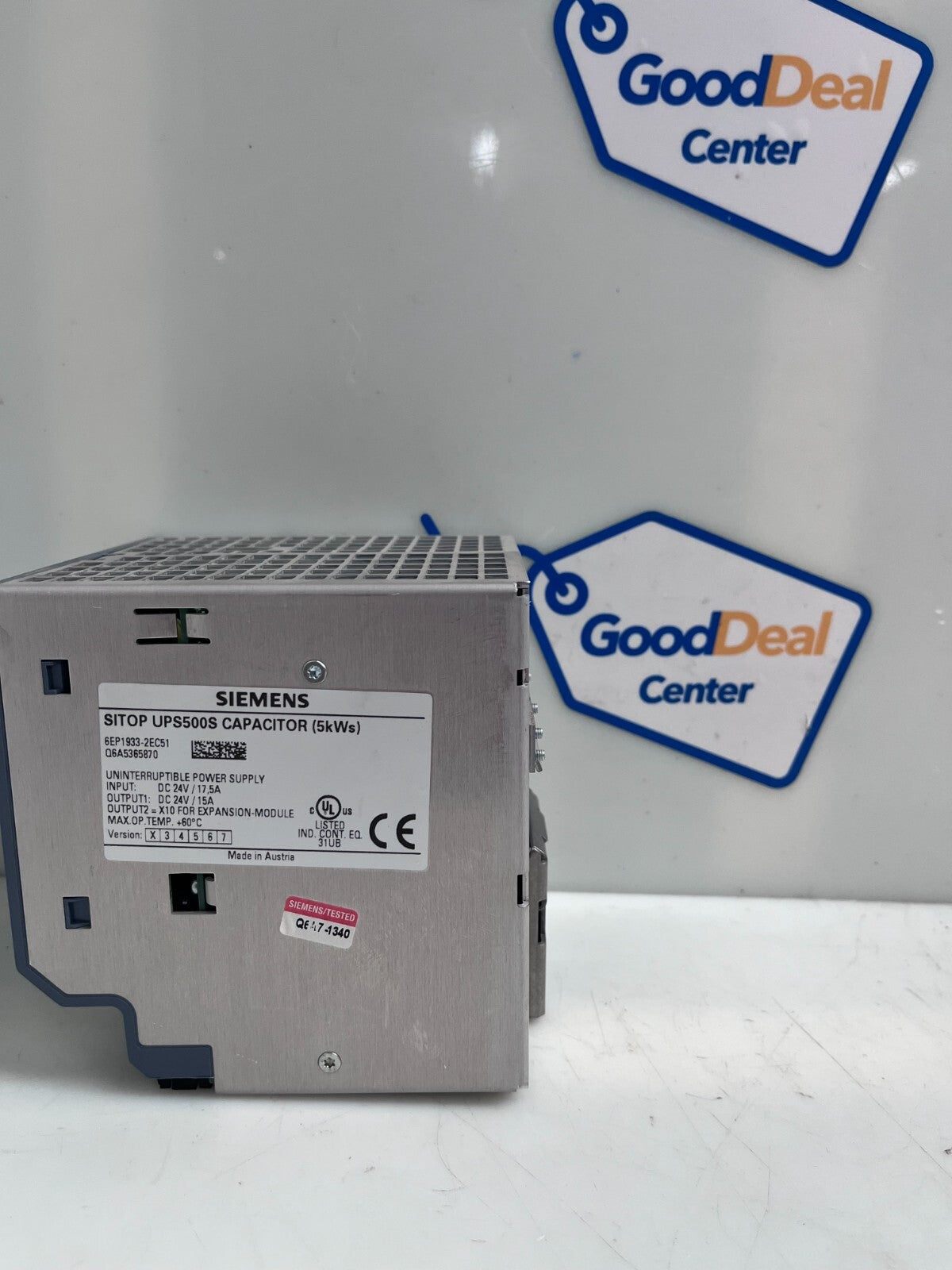 SIEMENS SITOP UPS500S Power Supply 6EP1933-2EC51