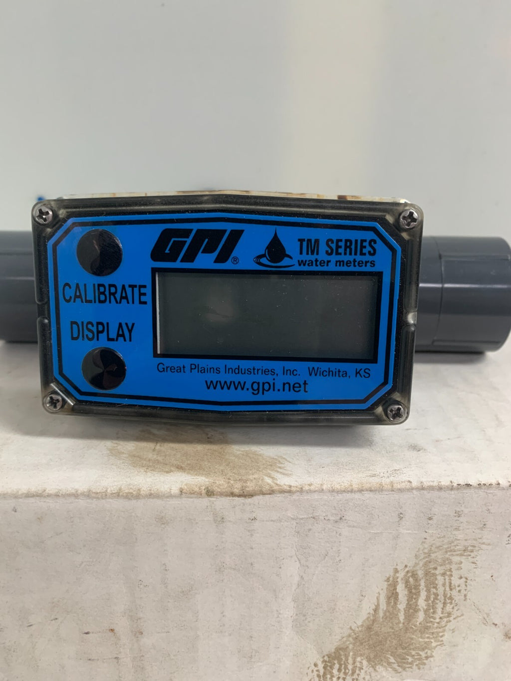 GPI TM SERIES ELECTRONIC WATER METERS LCD DISPLAY