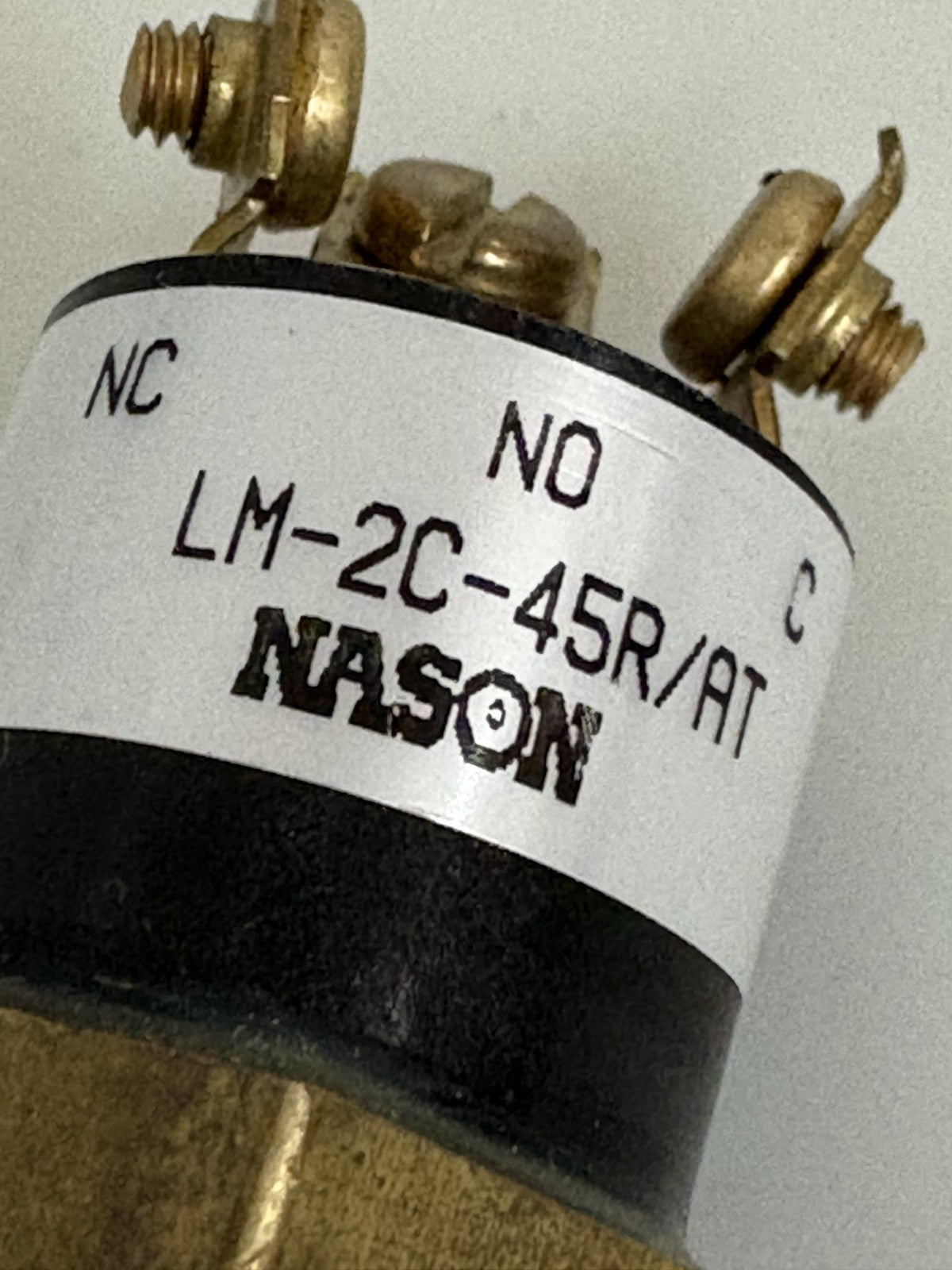 NASON PRESSURE HYDRAULIC SWITCH LM-2C-45R/AT