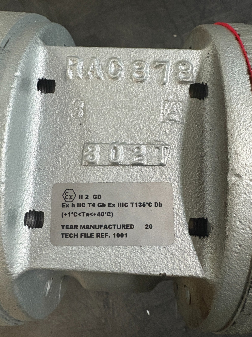 GAST PNEUMATIC MOTOR 8AM-NRV-76