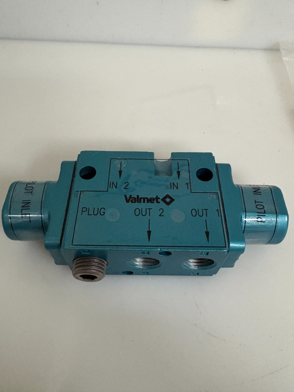 VALMET GL&V PILOT AIR VALVE SWITCH FOR FELT GUIDE 157B000007GA