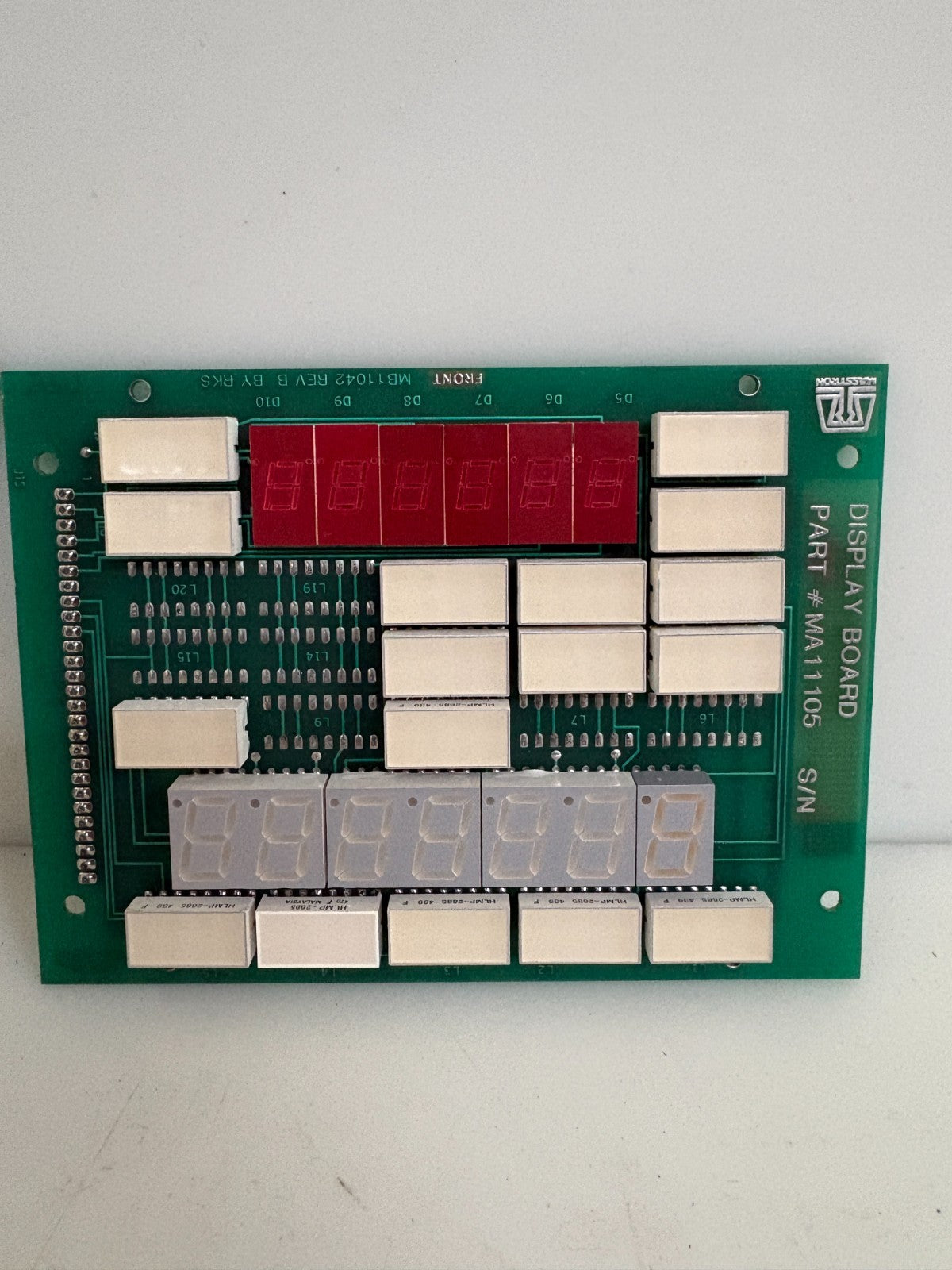 MASSTRON DISPLAY BOARD MB 11042 REVB #MA111061