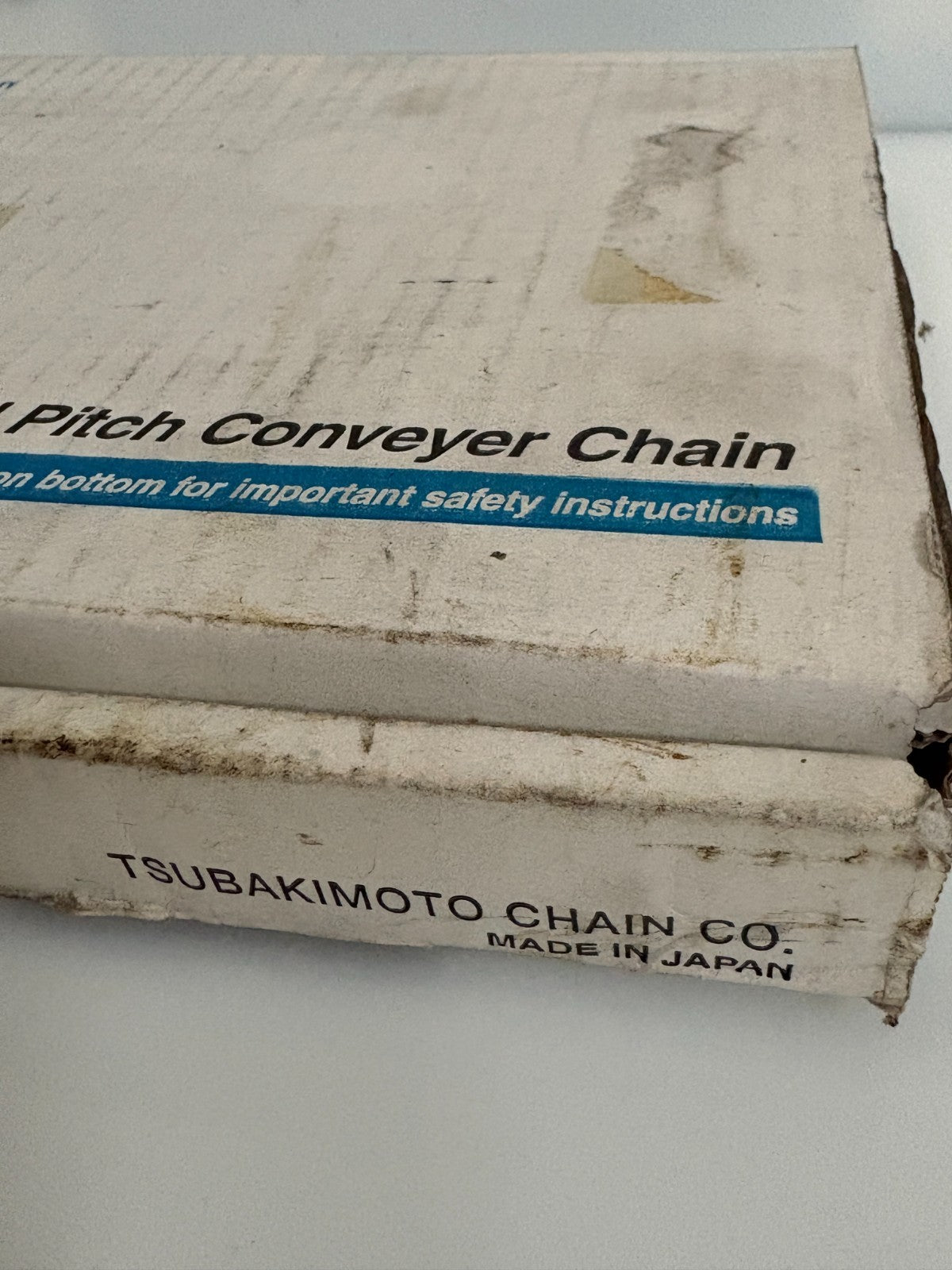 TSUBAKI RS60-HP B160003 ROLLER CHAIN 10'