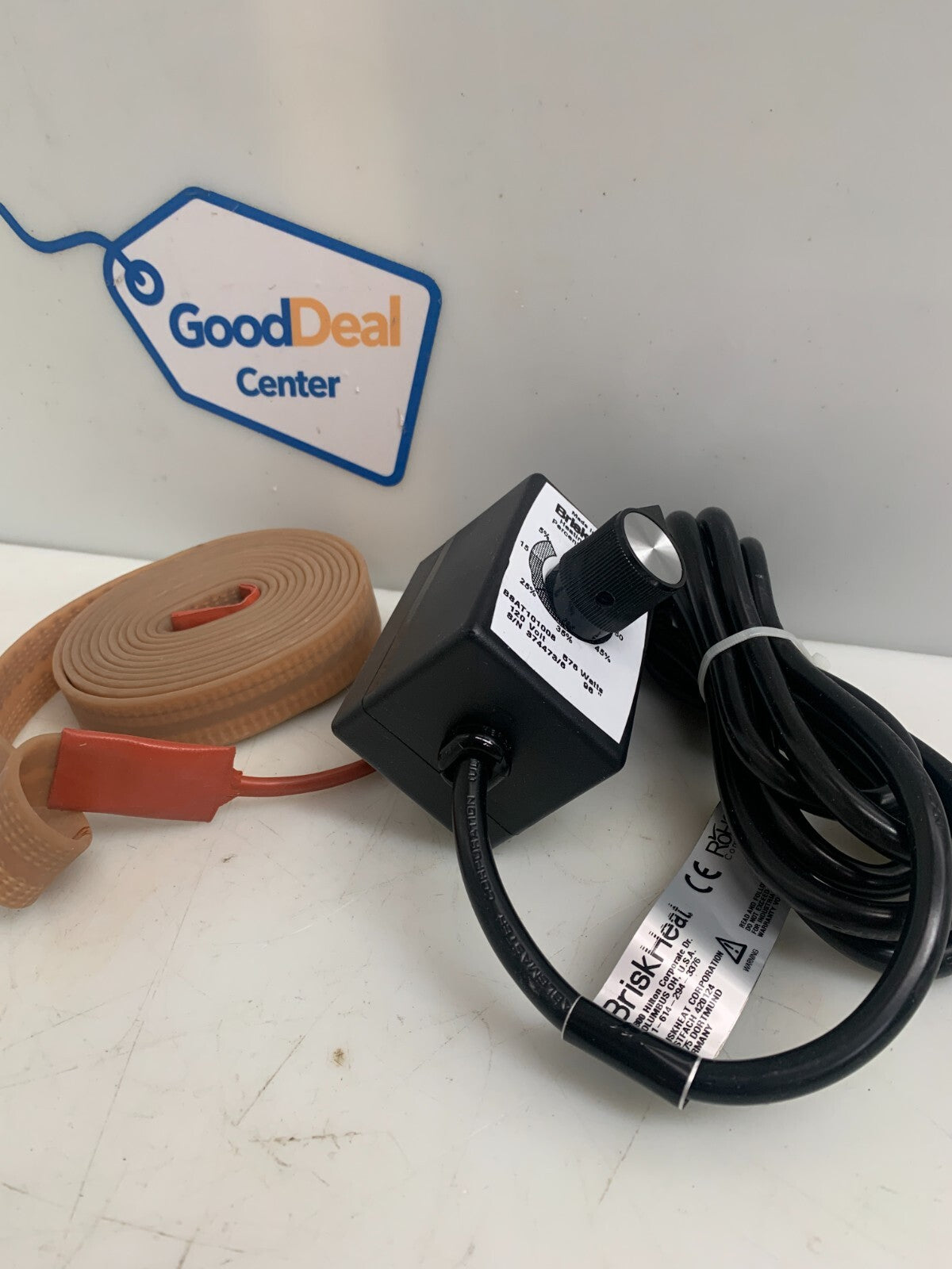 Briskheat Heating Tape Controller 0-450 Degrees BSAT101008 576W0