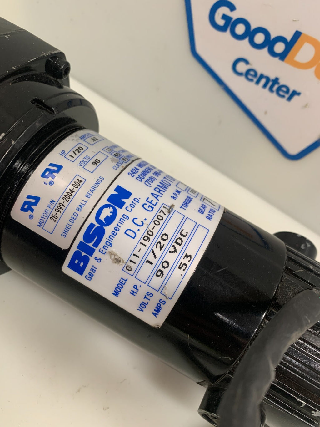 Bison 011-190-0071 DC Gearmotor