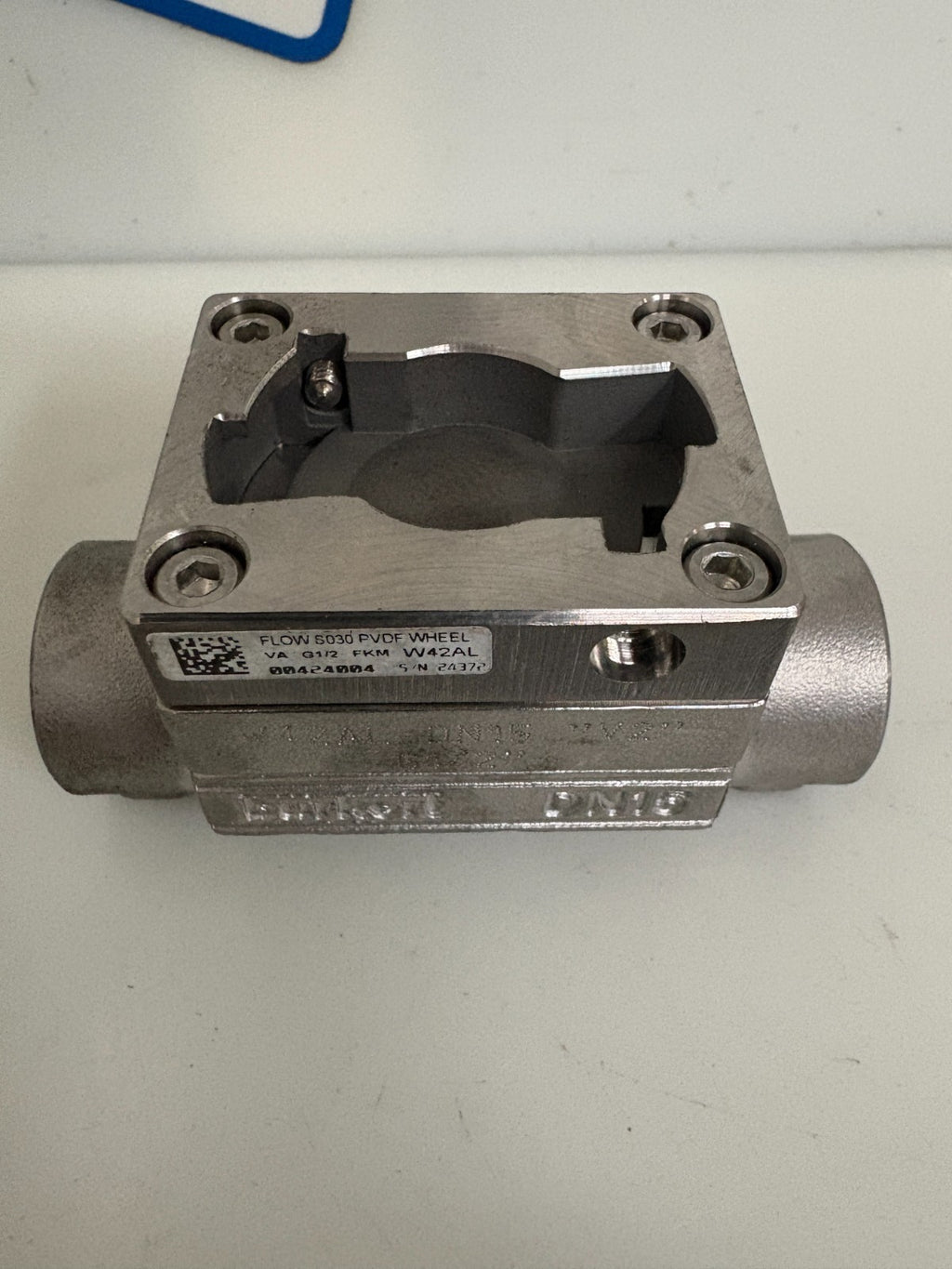 BURKERT FLOW WHEEL 5030 PVDF W42AL DN 15 "V2"1