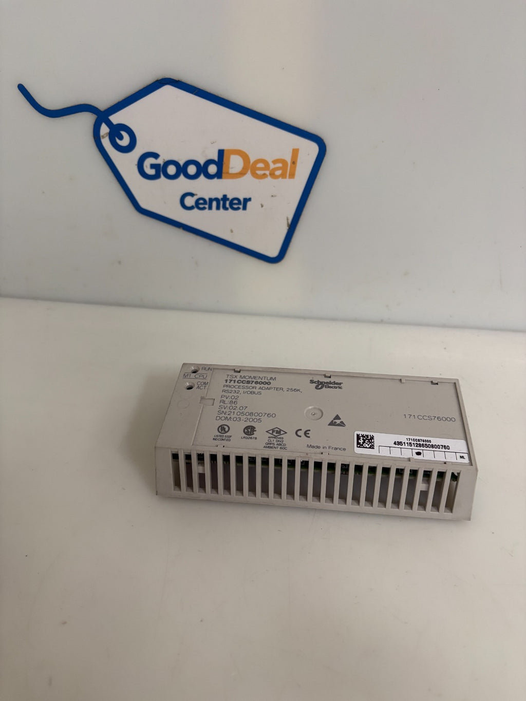 SCHNEIDER TSX MOMENTUM PROCESSOR ADAPTER 256K 171 CCS 76000