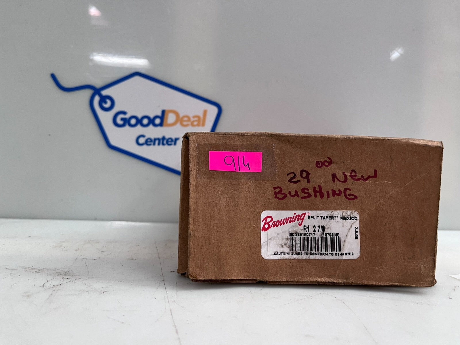BROWNING Split Taper Bushing, TYPE R1, 2-7/8" SHAFT - R1 2 7/8