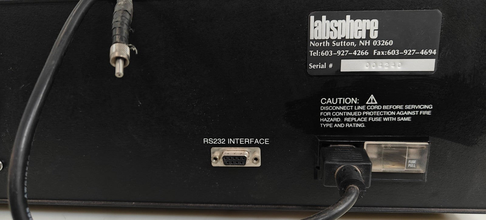 LABSPHERE FF49 DIODE ARRAY SPECTROMETER1