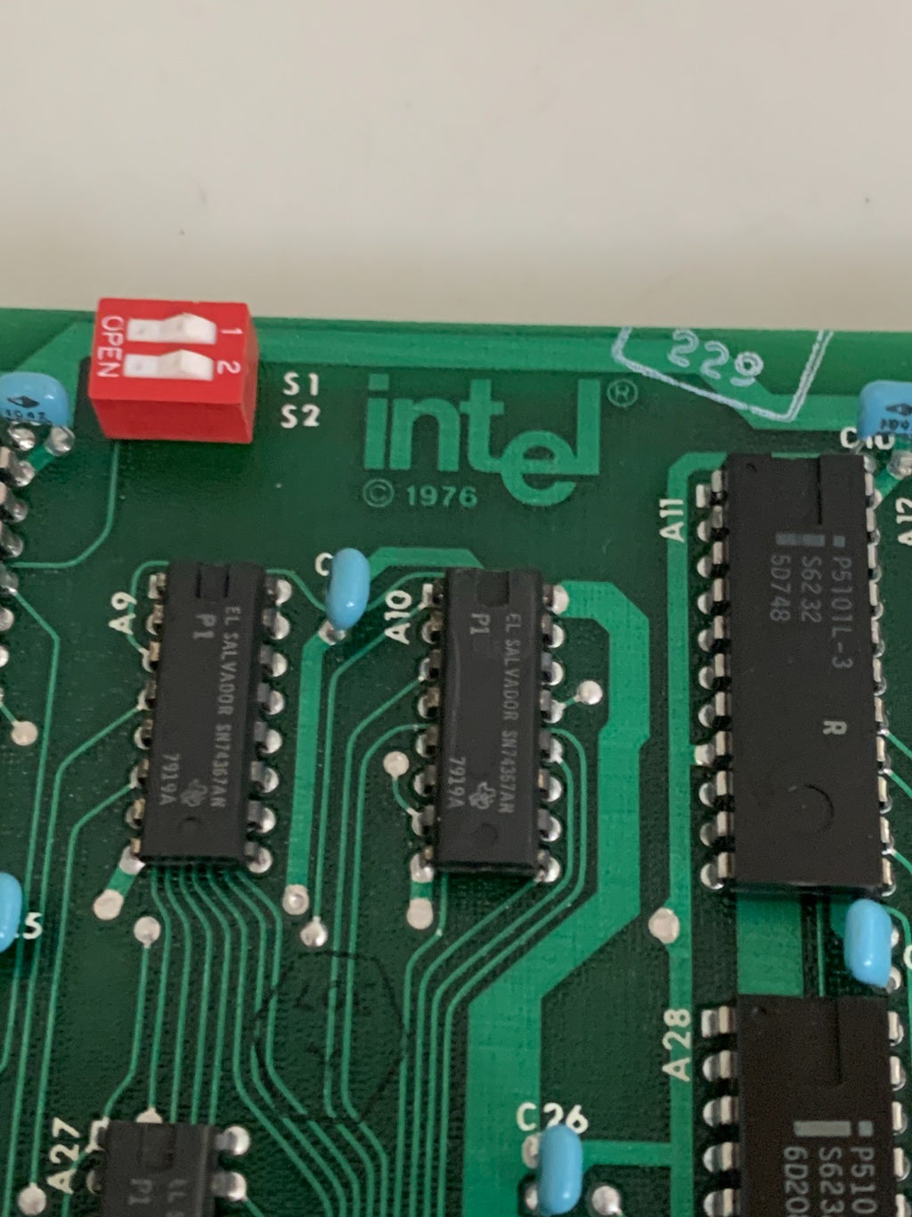 INTEL SINGLE BOARD COMPUTER CIRCUIT BOARD 05-0652-002 D GE