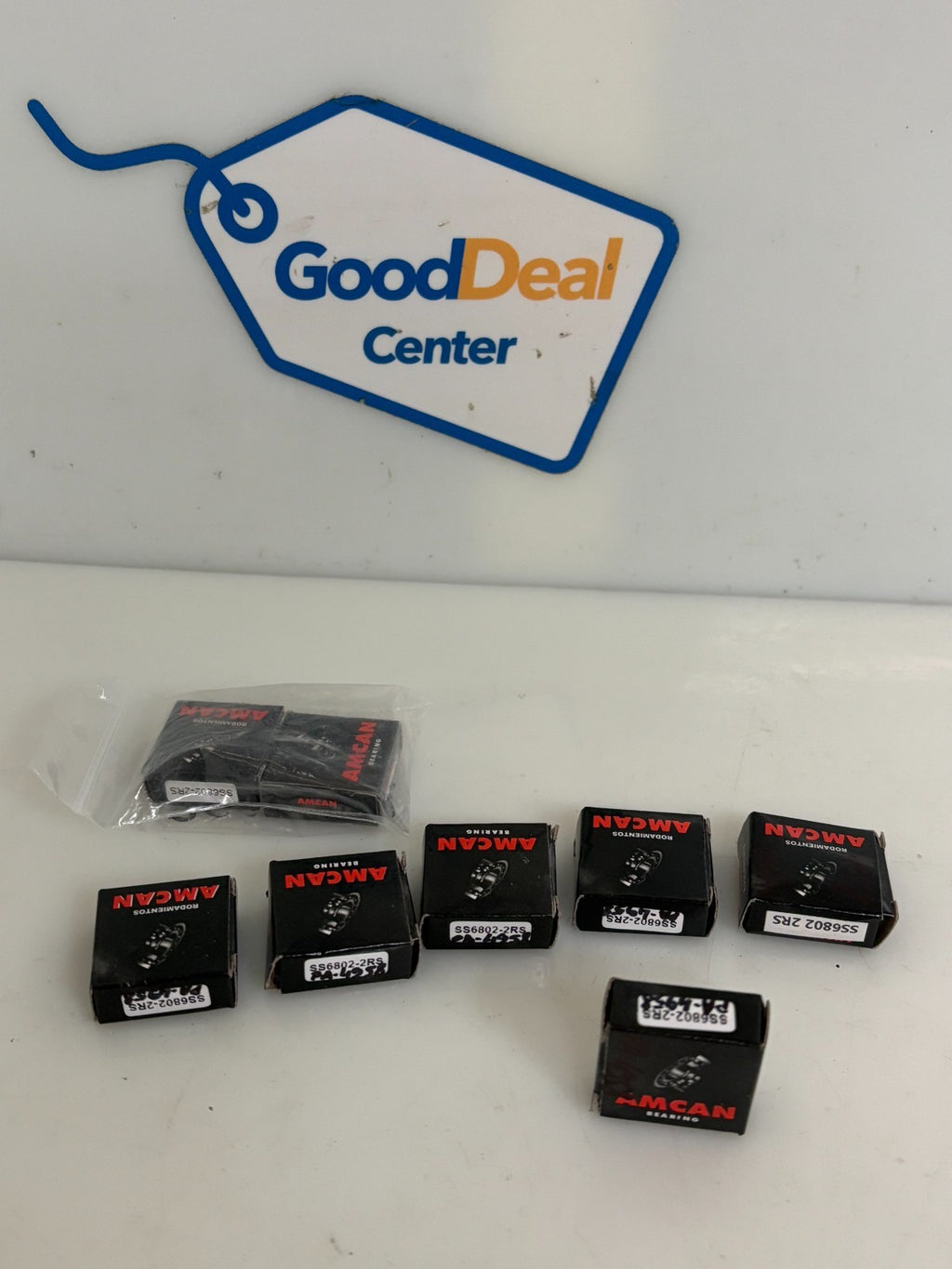 LOT OF 8 AMCAN BEARING SS6802-2RS