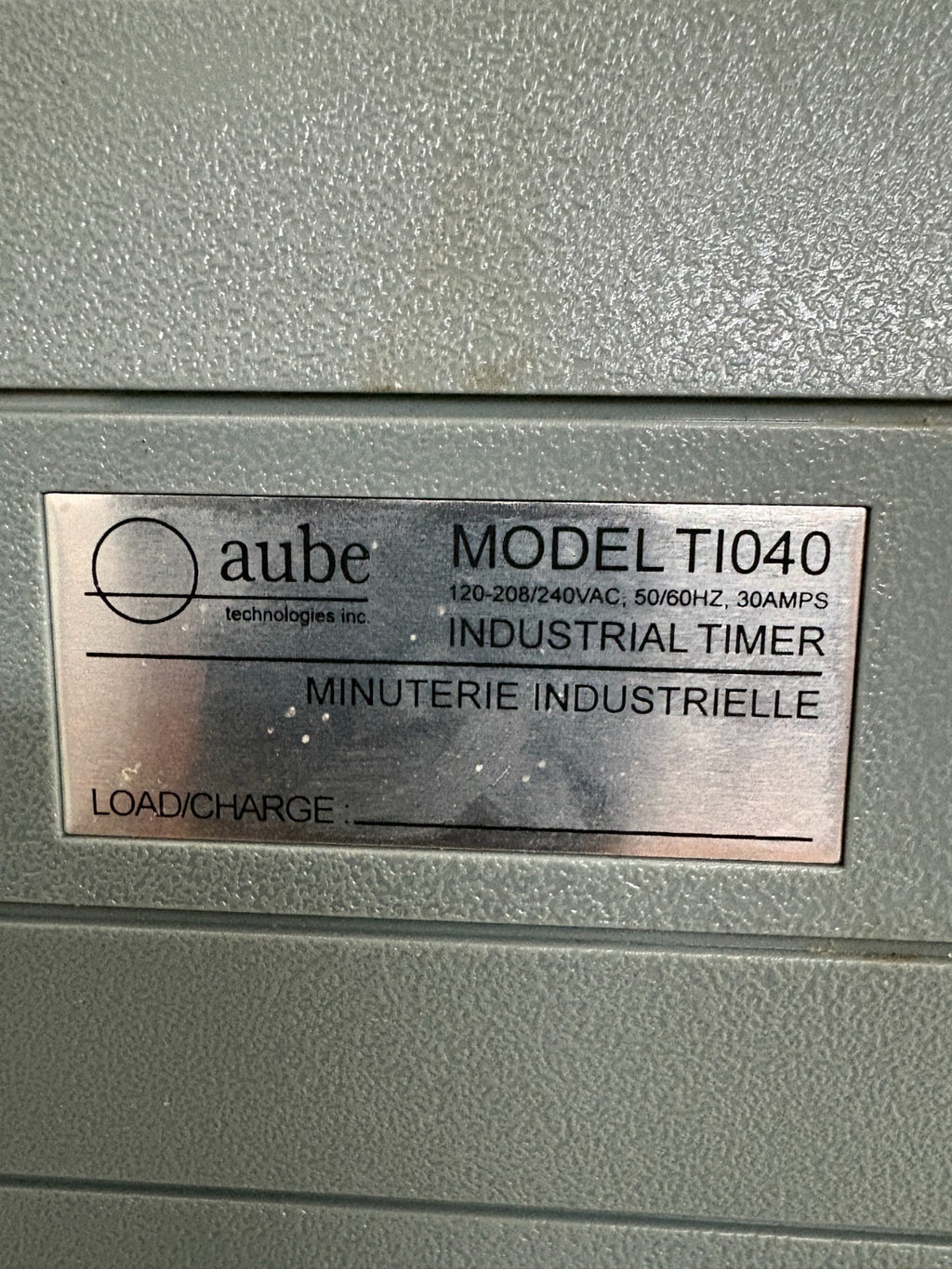 AUBE TECH HONEYWELL 7 DAY PROGRAMMABLE TIMER TI 0401