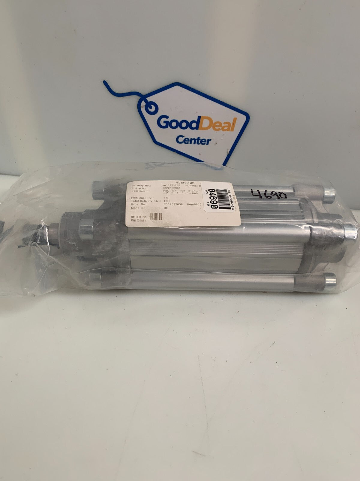 BOSCH / AVENTICS PRA-DA-063-0100-0-2-2-1-1-1-BAS Pneumatic Cylinder 08221230040