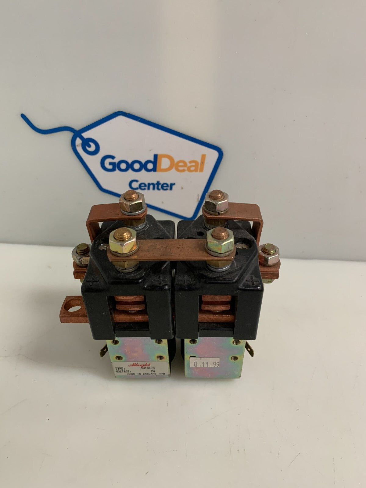 CURTIS ALBRIGHT REVERSING 24 VOLTS CONTACTOR NO BOX