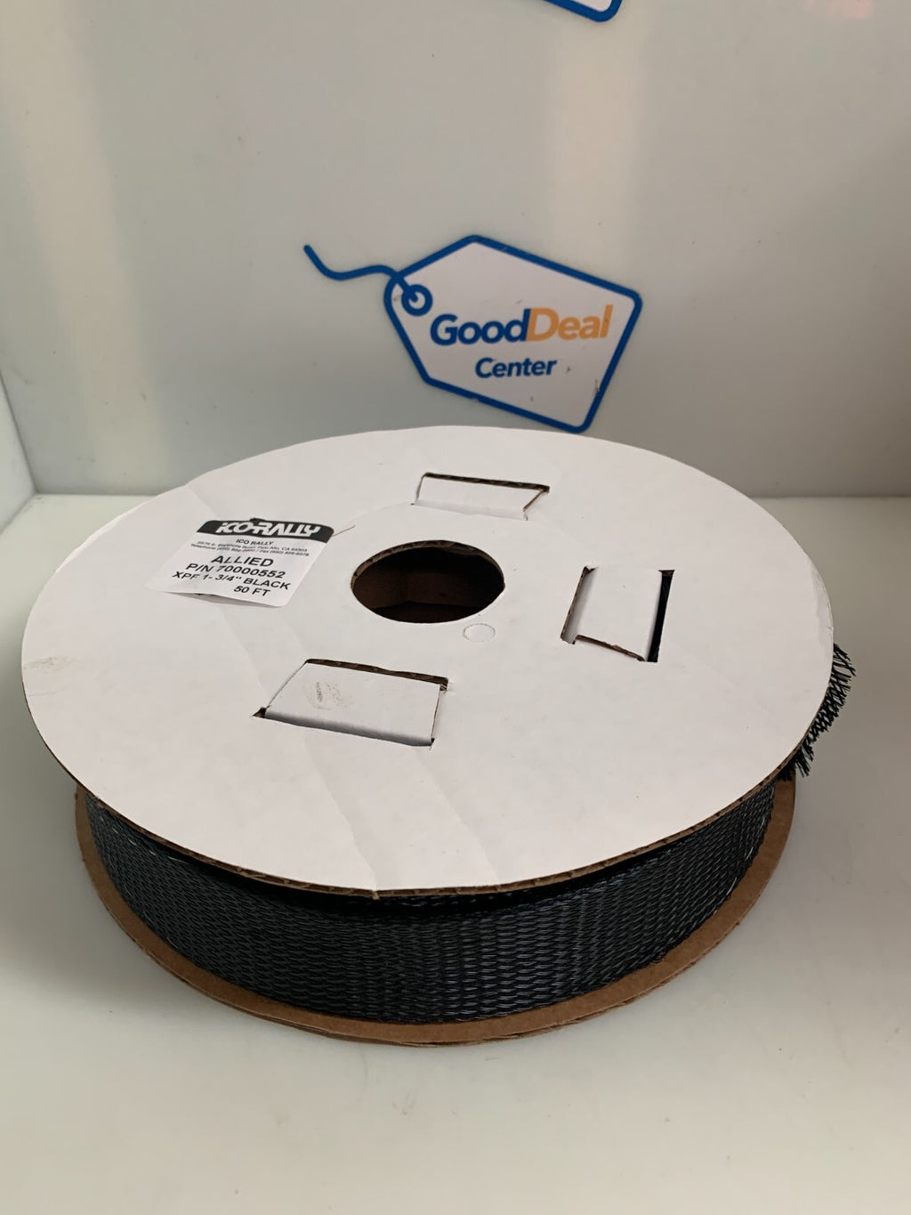 I CO-RALLY BLACK EXPANDABLE FLAME RETARDANT 1 3/4 "  50'