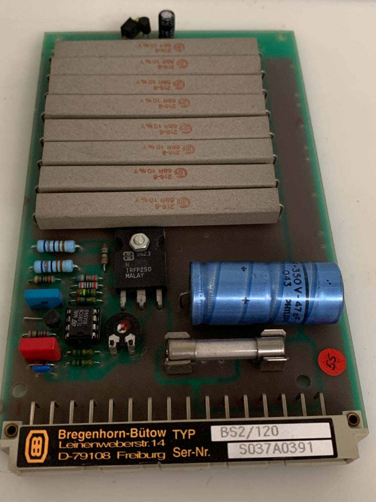 SIEMENS CUSTOM SERVO MOTORS 302850-01 T2 BREGENHORN - BUTOM 3S2/120