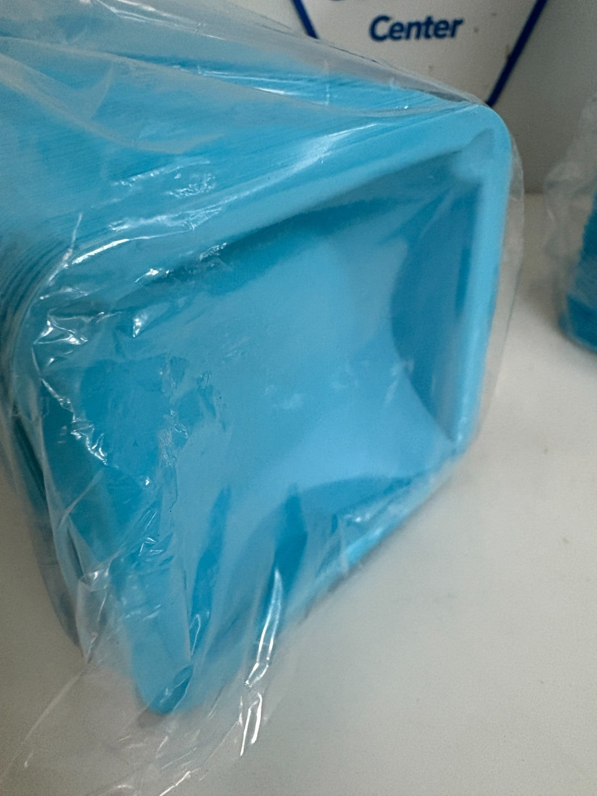 VWR MEDIUM SQUARE ANTISTATIC WEIGHING DISH BLUE 500/CS