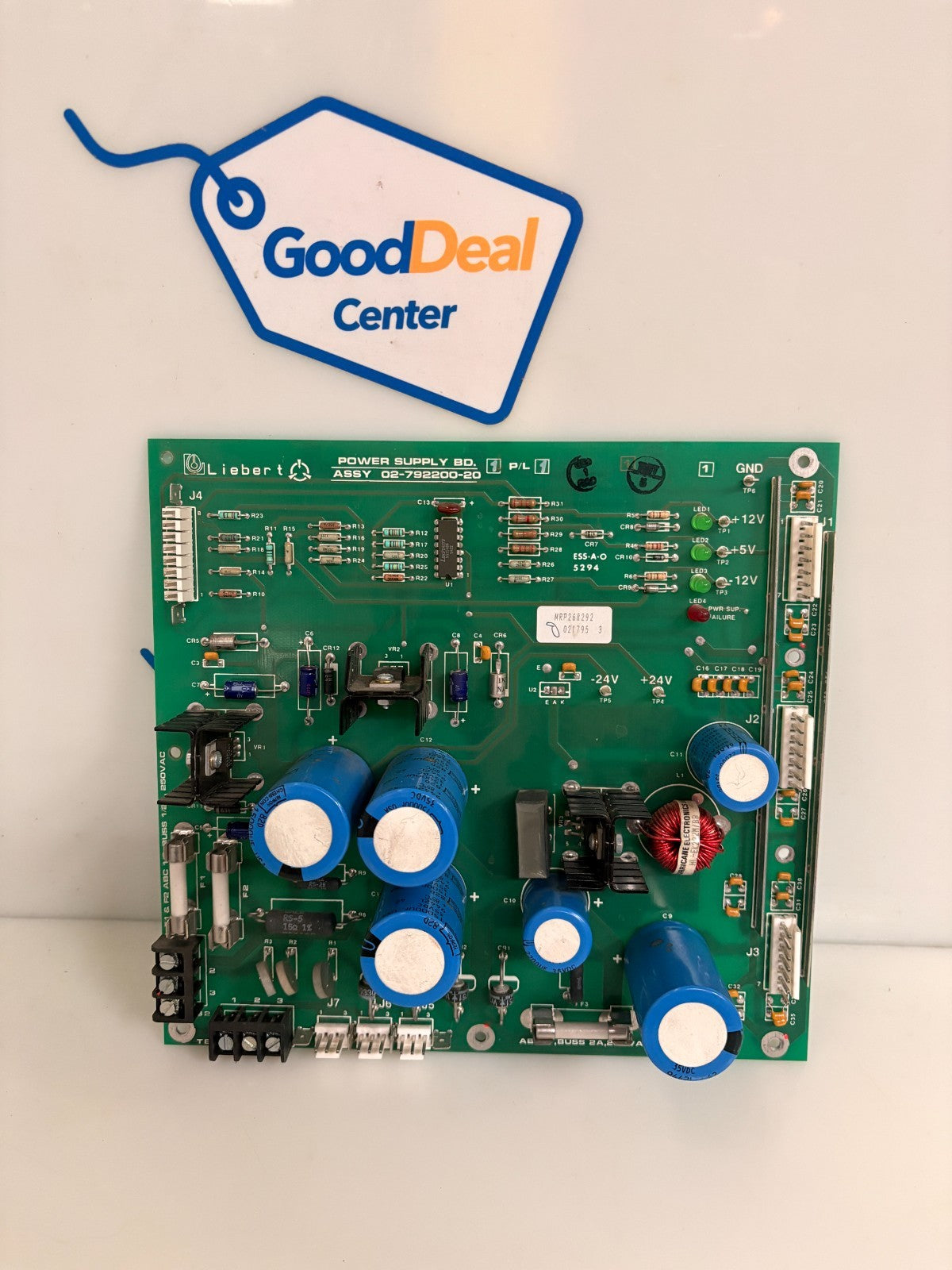 LIEBERT POWER SUPPLY BD ASSY 02-792200-200
