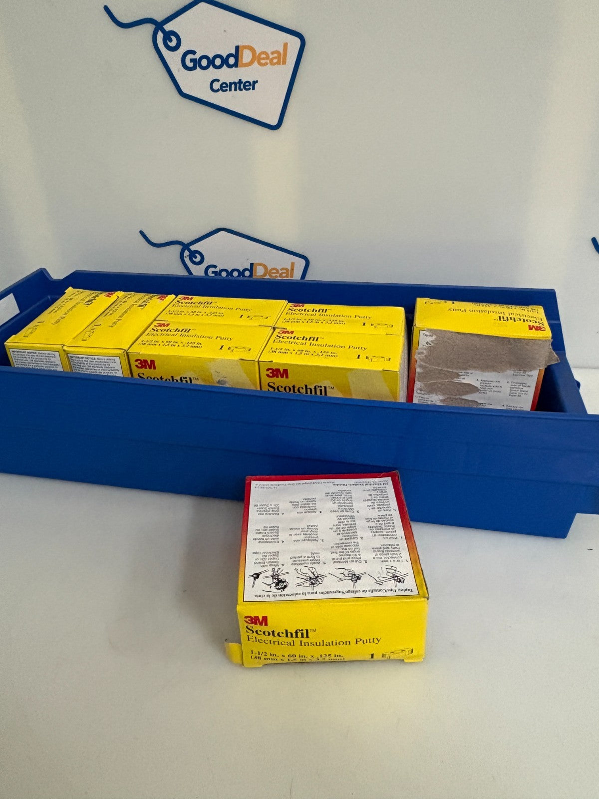 LOT OF 8 ROLL 3M SCOTCHFIL ELECTRICAL INSULATION PUTTY  1  1/2