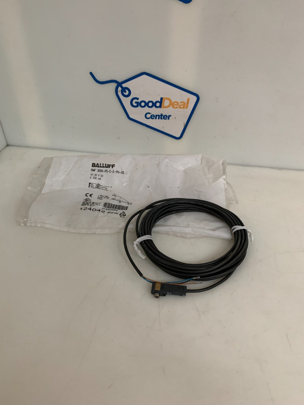 BALLUFF PROXIMITY SENSOR BMF 305K-PS-C-2-PU-050