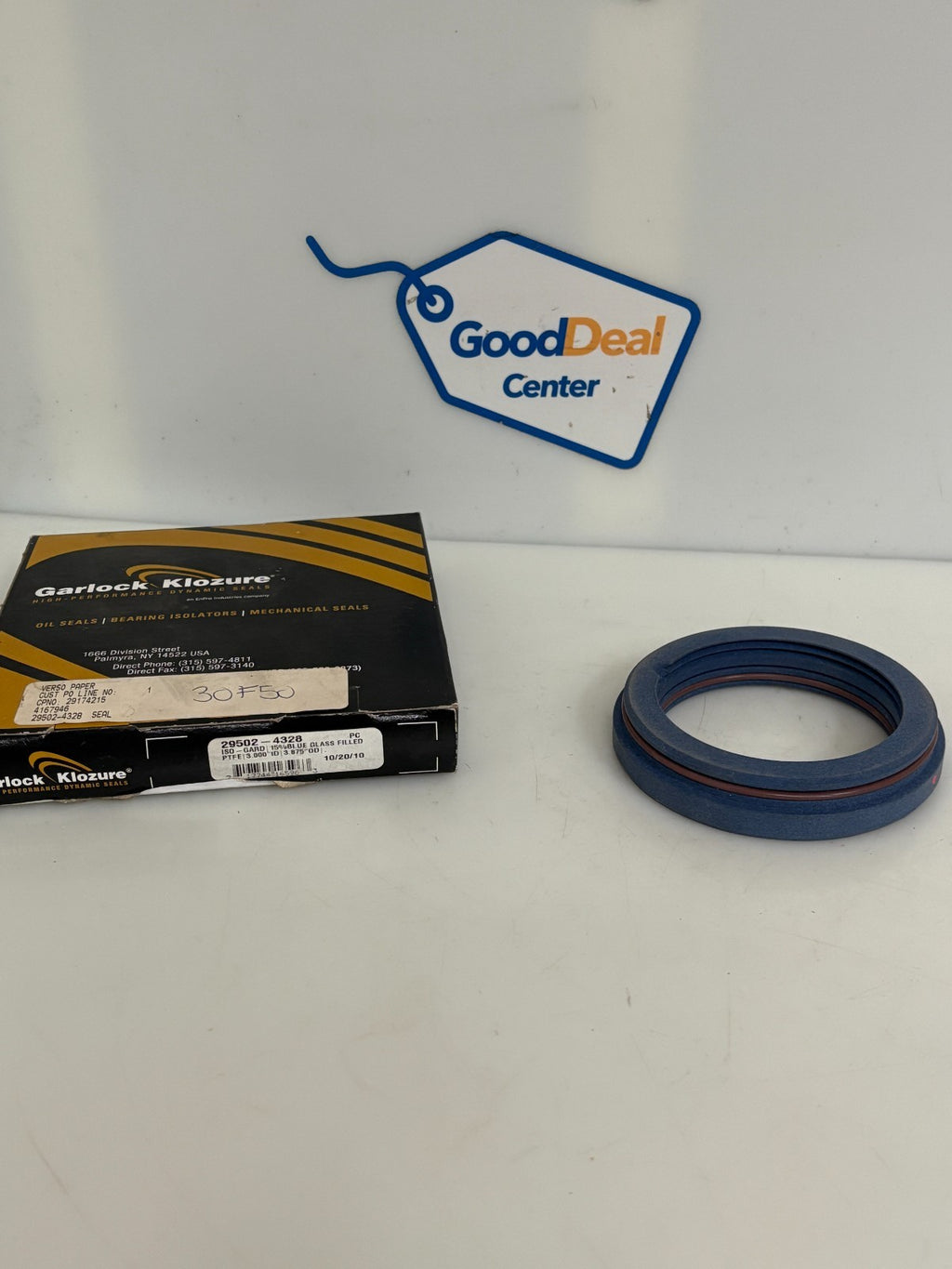 GARLOCK KLOZURE BEARING ISOLATOR SEAL 29502-43280