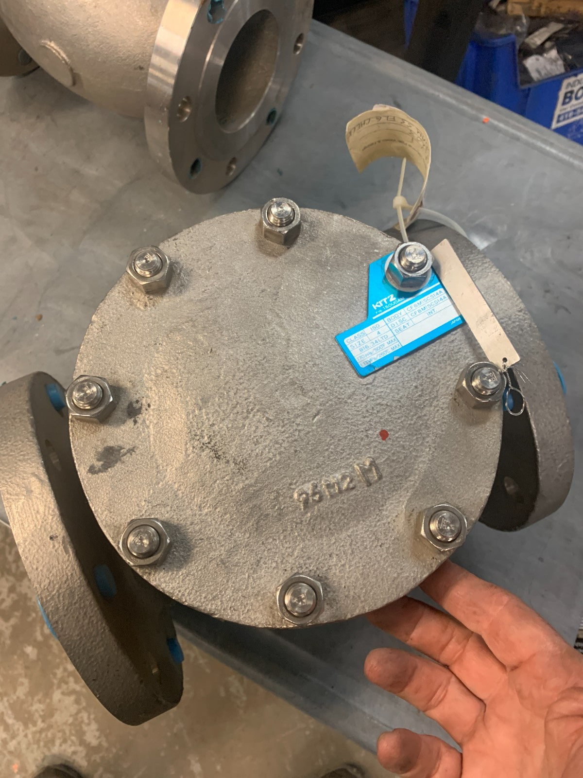 KITZ SIZE 4 VALVE S.STEEL CF8M/SCS14A 4-150