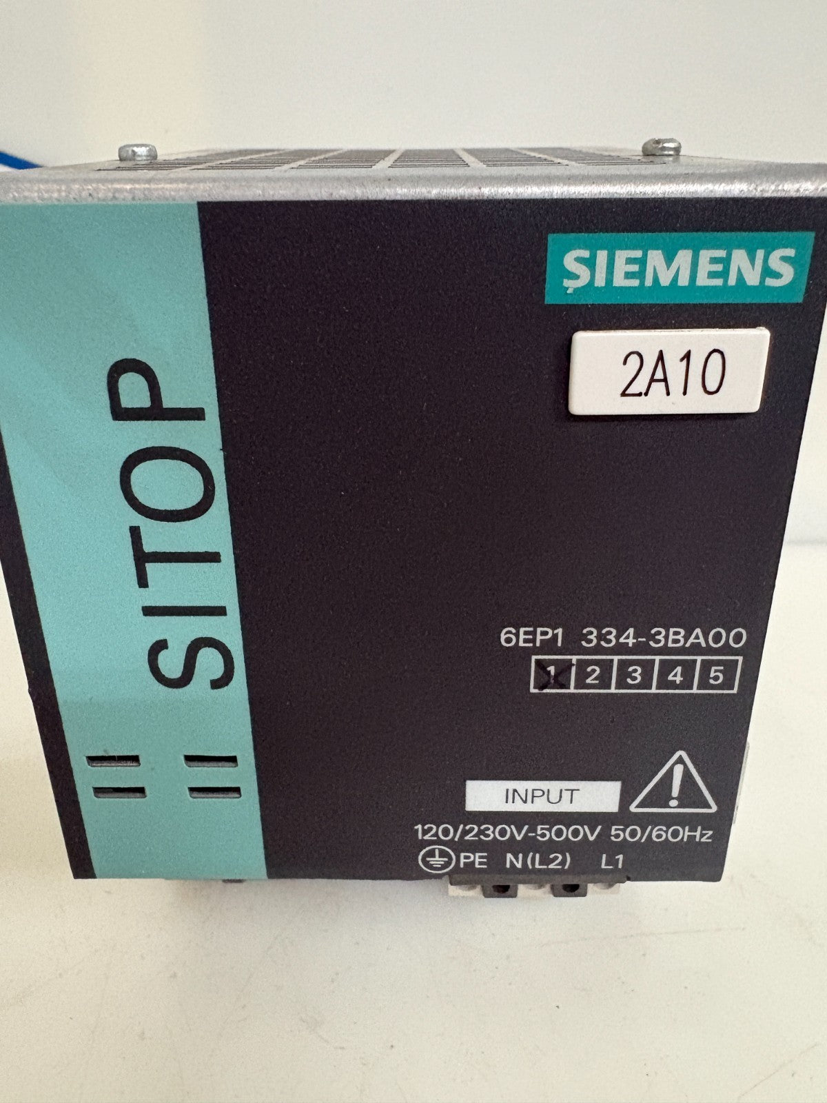 SIEMENS SITOP POWER SUPPLY 6EP1334-3BA00